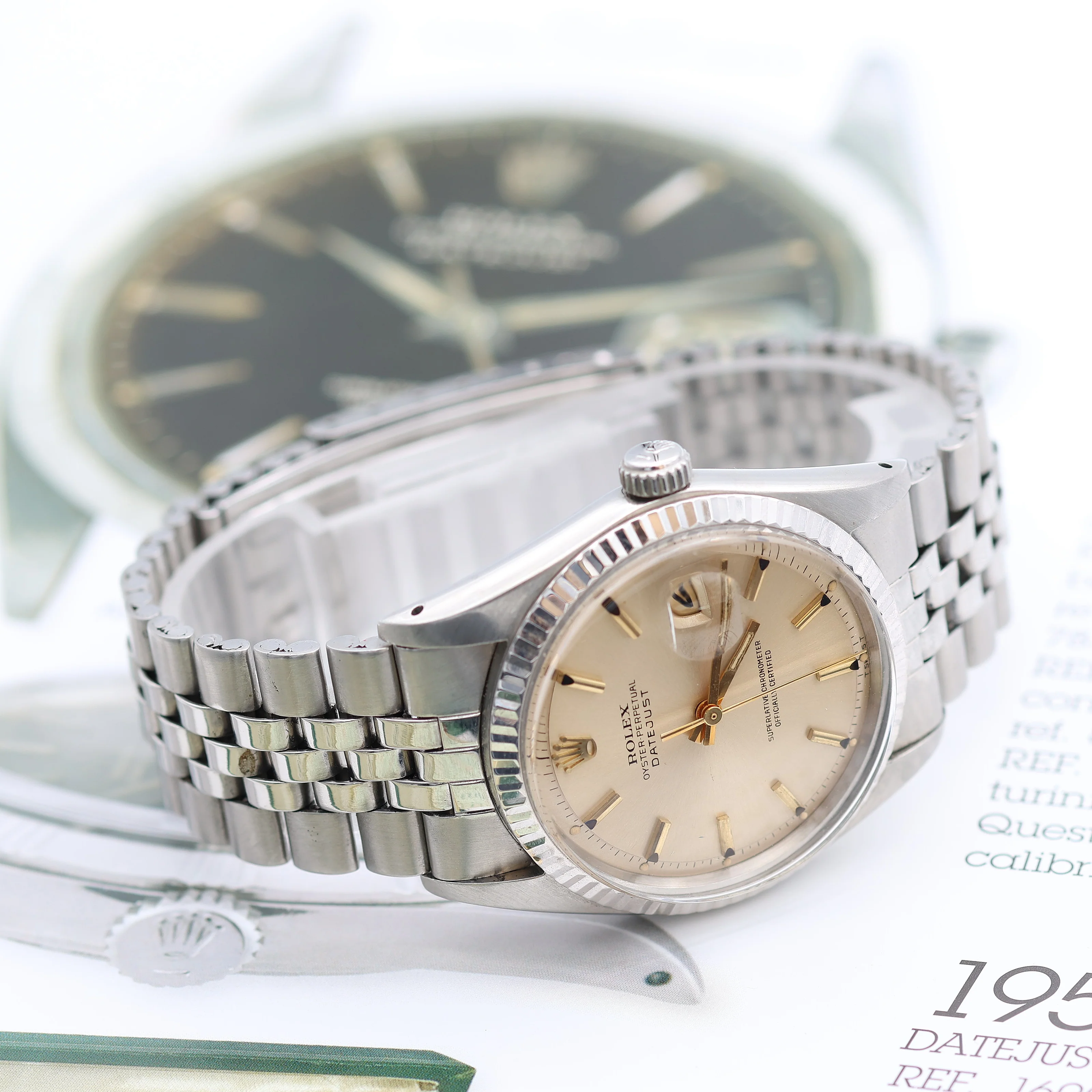 Rolex Datejust ref. 1601 - Champagne Dial Special Saudi - Jubilee Bracelet - Image 7