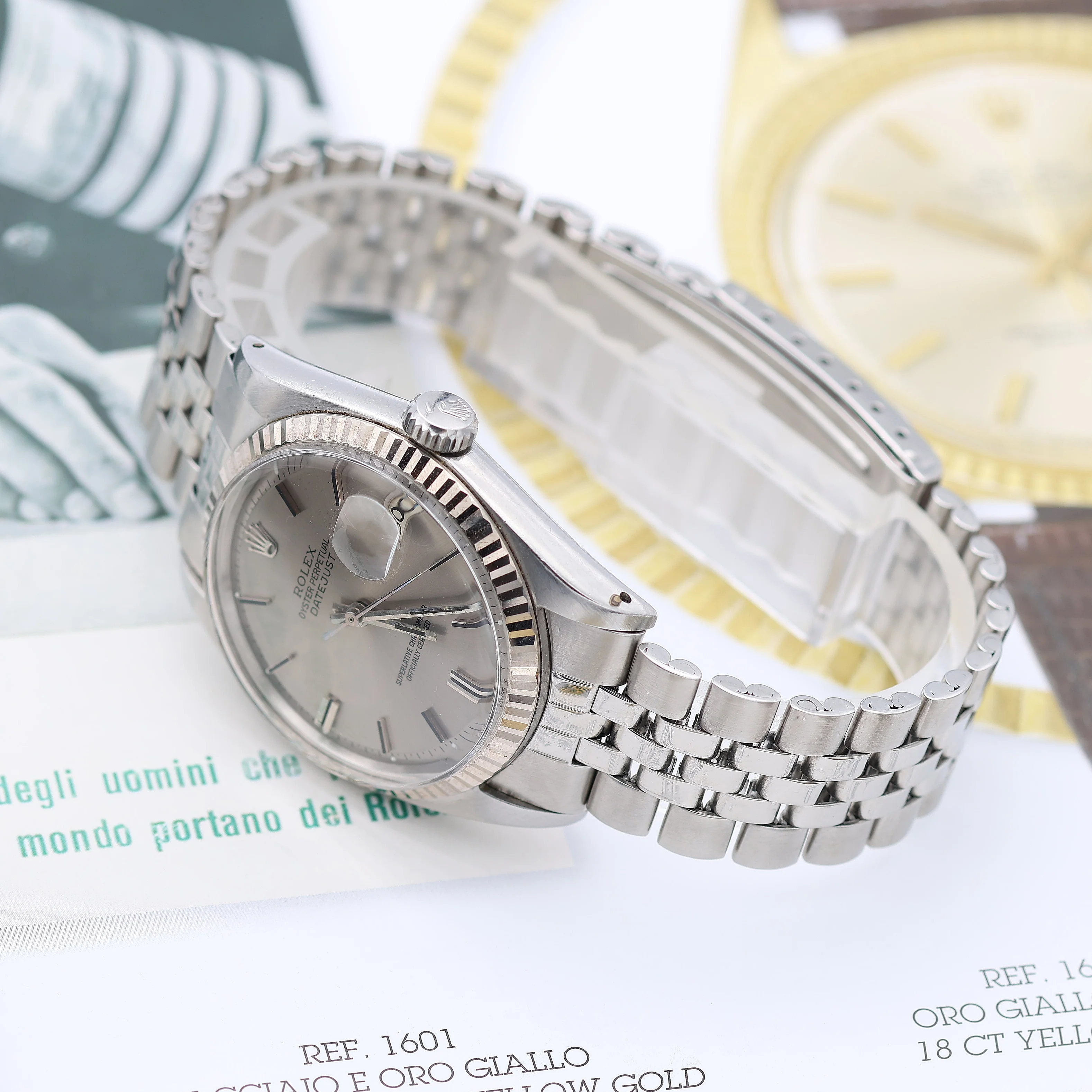Rolex Datejust ref. 1601 - Grey Dial - Jubilee bracelet - Image 5