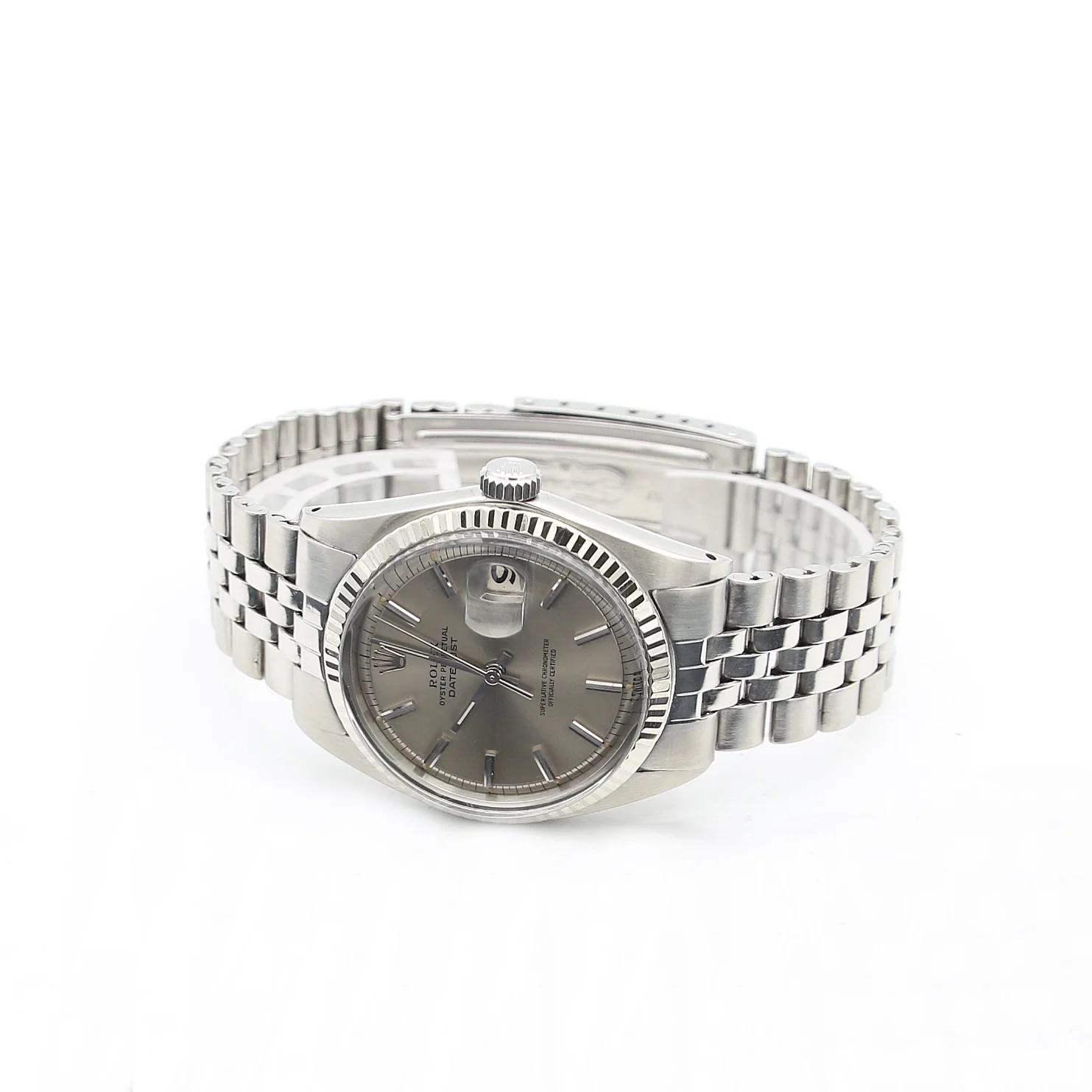 Rolex Datejust ref. 1601 - Grey "Ghost" Dial - Jubilee bracelet - Image 5