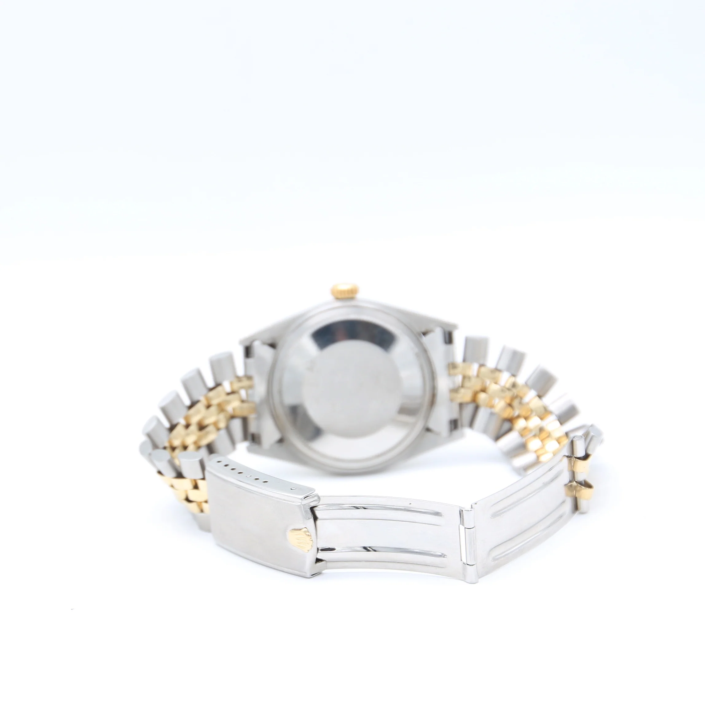Rolex Datejust ref. 1601 - Silver Dial - Steel/Gold - American Ovolini Bracelet - Image 6
