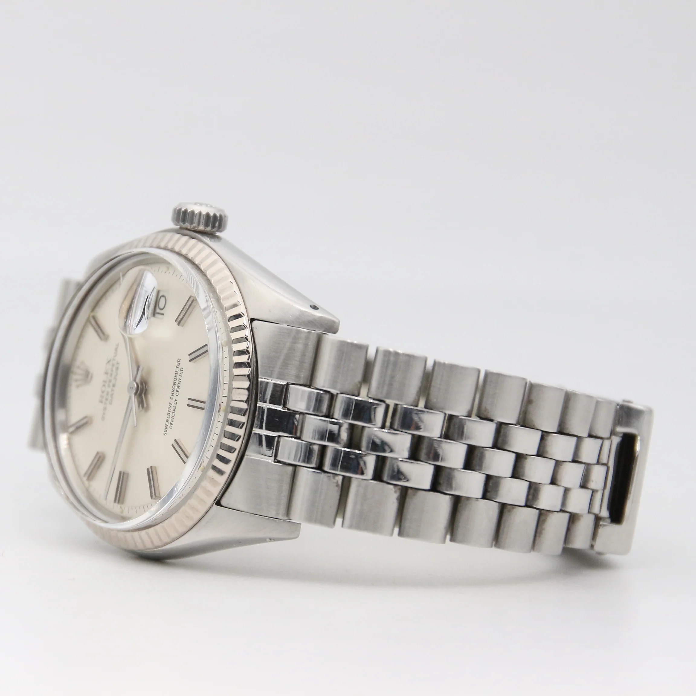 Rolex Datejust ref. 1601 Silver dial Steel Jubilee bracelet - Image 3