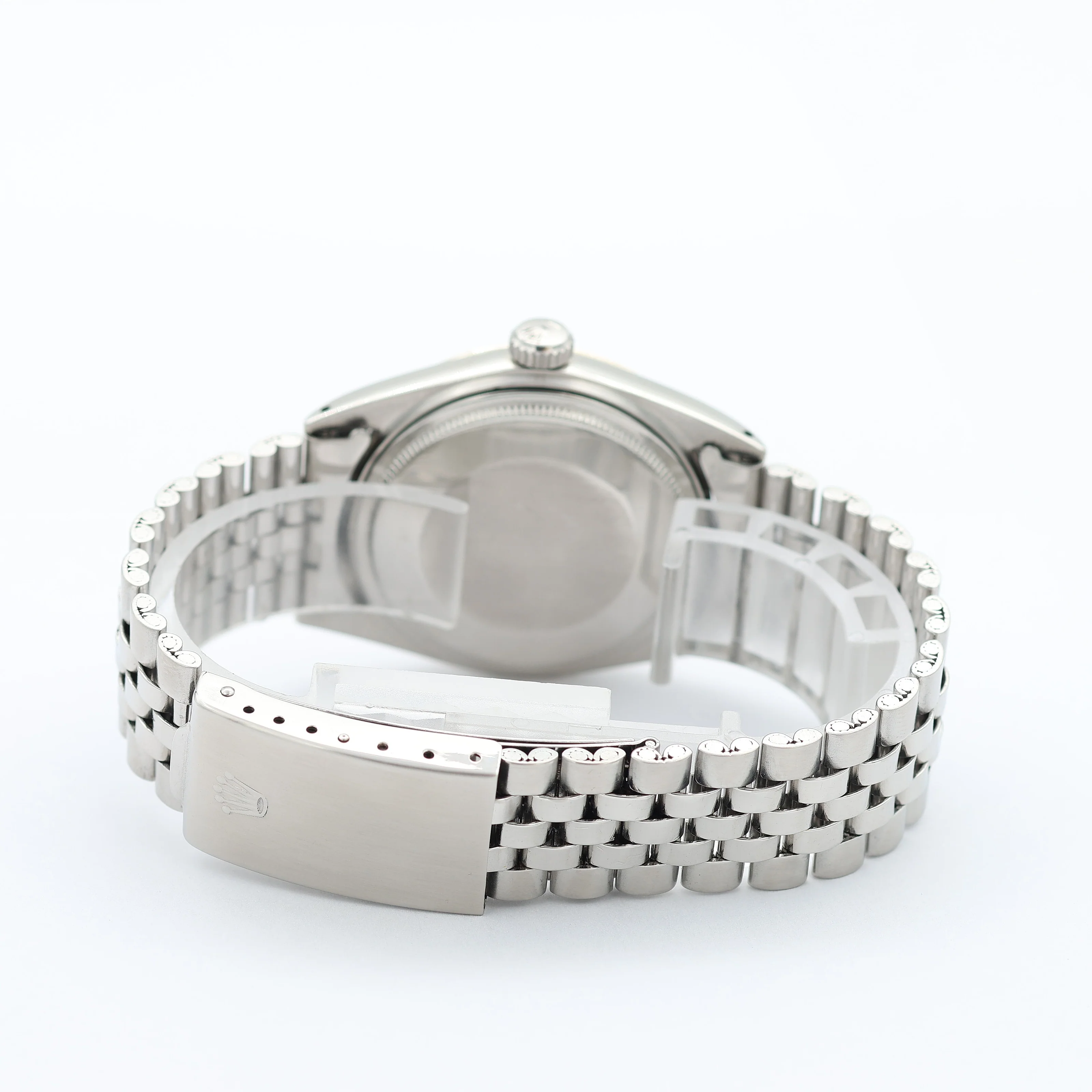 Rolex Datejust ref. 1601 - White Gold Bezel - Black Dial (V III) - Jubilee bracelet - Image 9