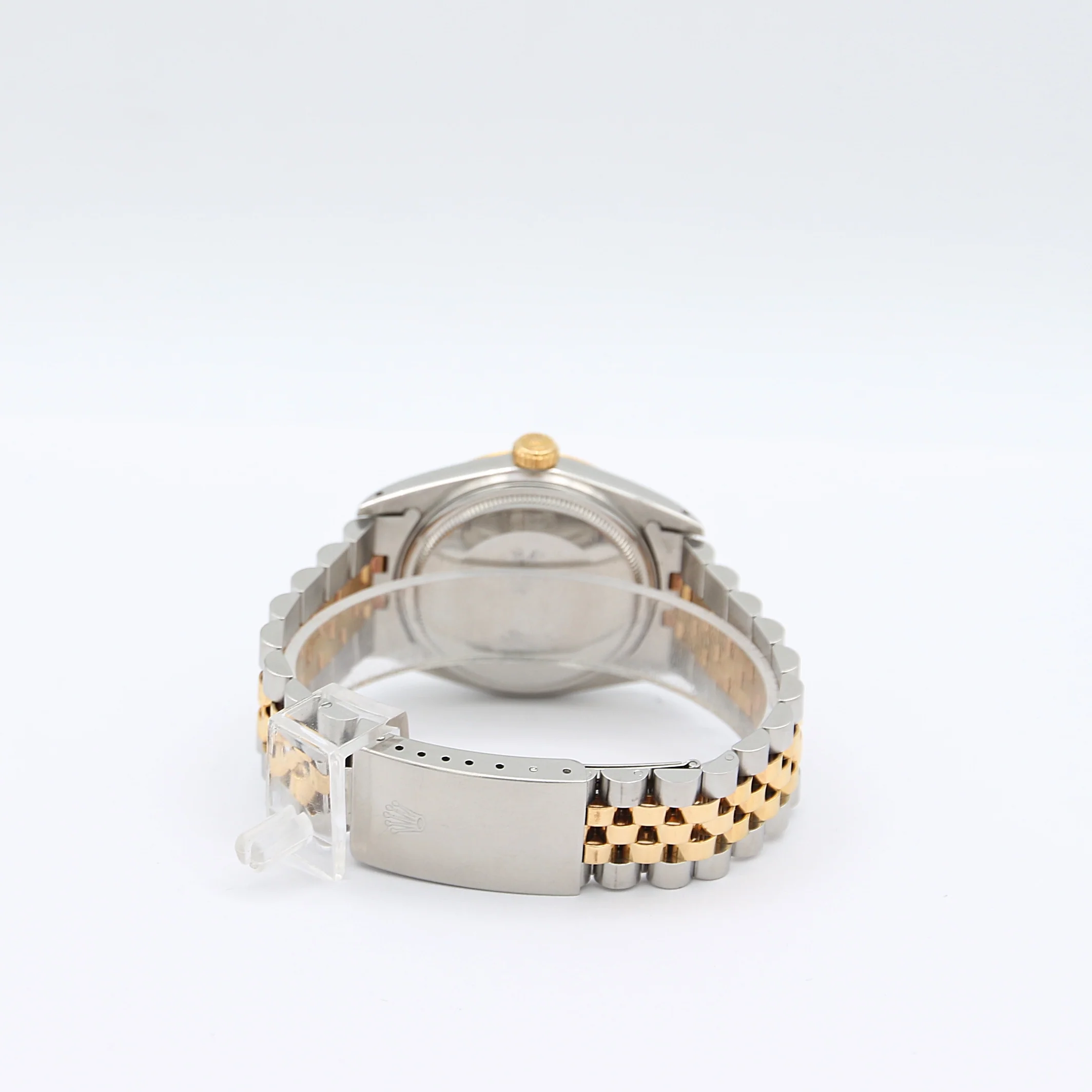 Rolex Datejust ref. 16013 -Steel/Gold - Black Plain dial - Image 4