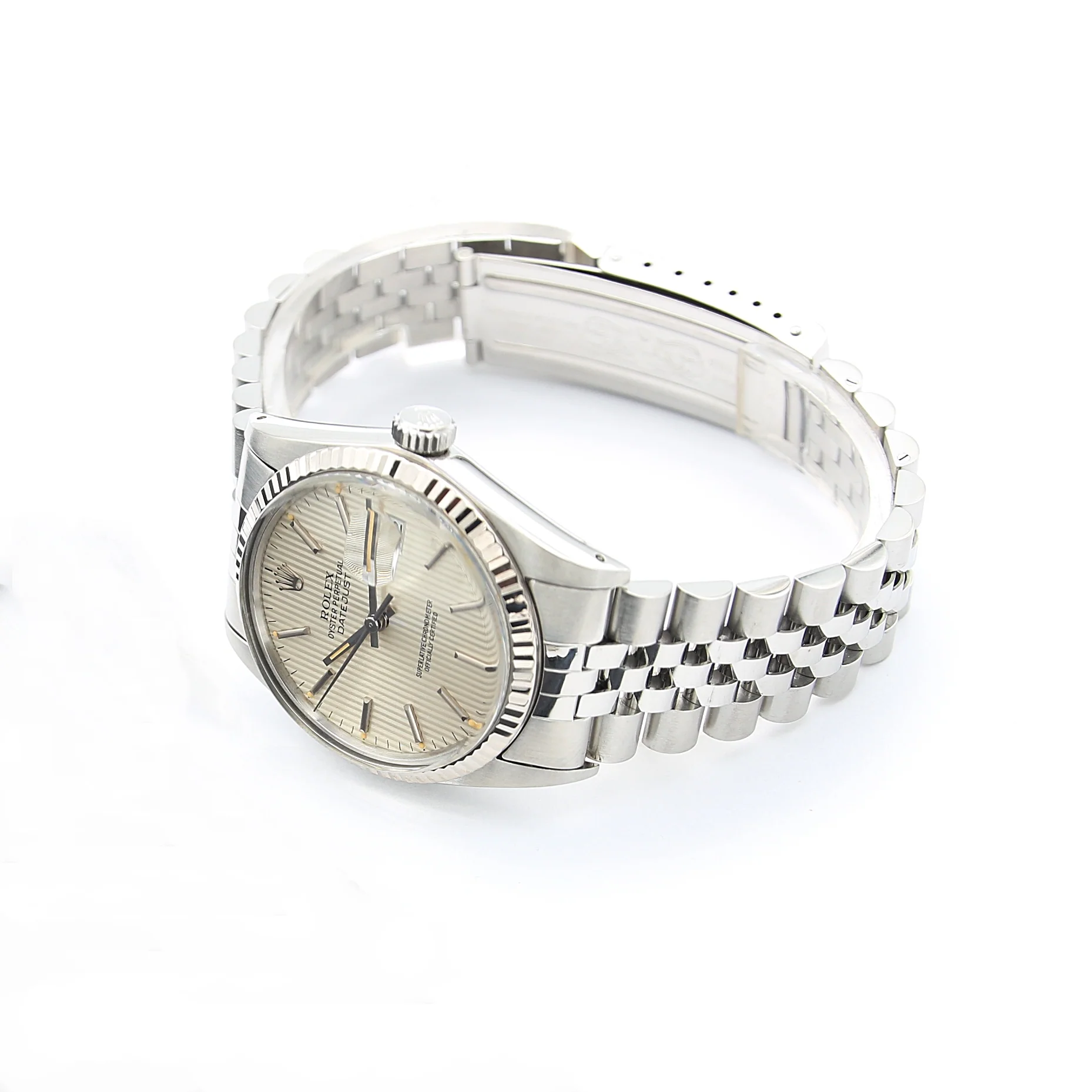 Rolex Datejust ref. 16014 - Tapestry dial - Jubilee bracelet - Image 5