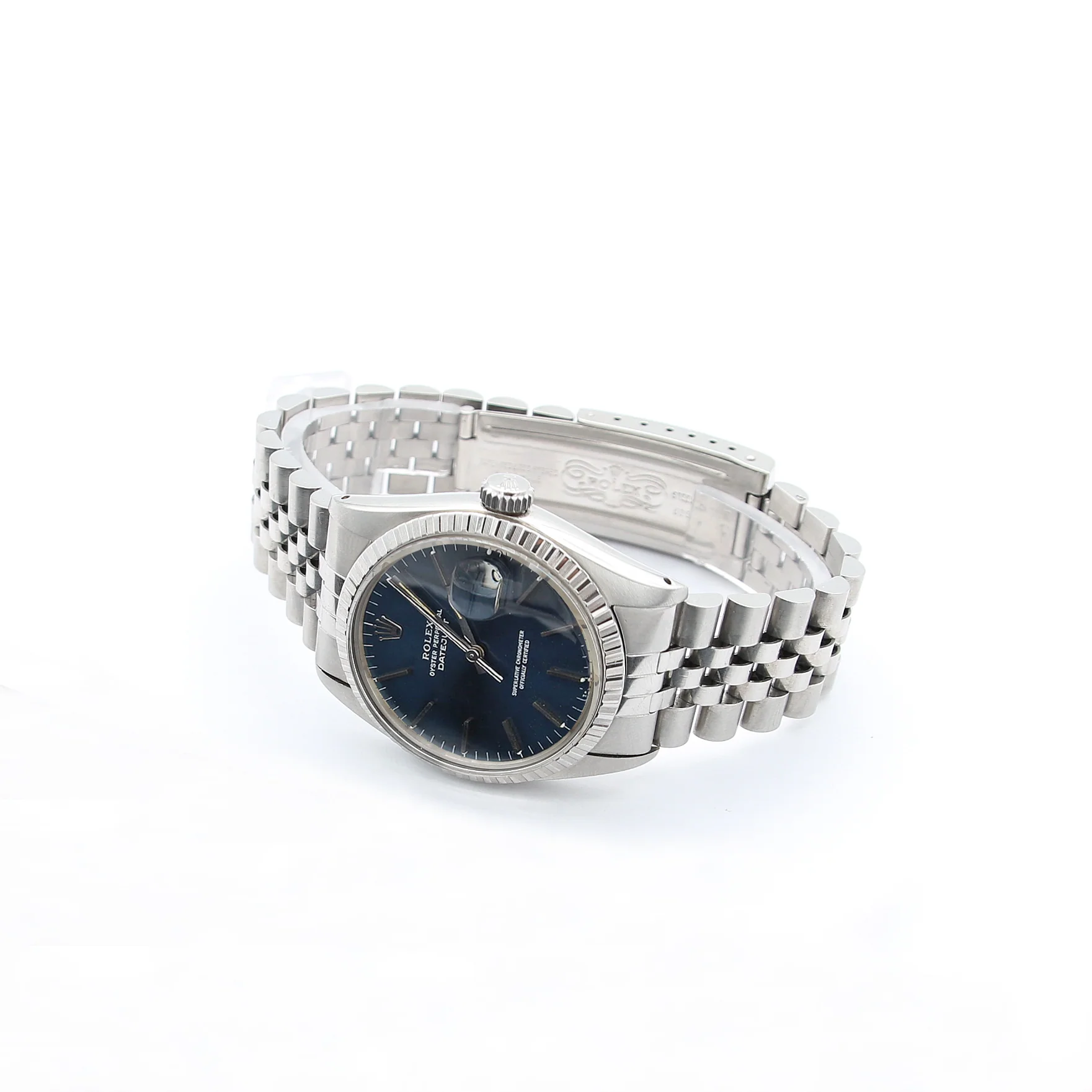 Rolex Datejust ref. 16030 - Jubilee Bracelet - Blue Dial - Image 4