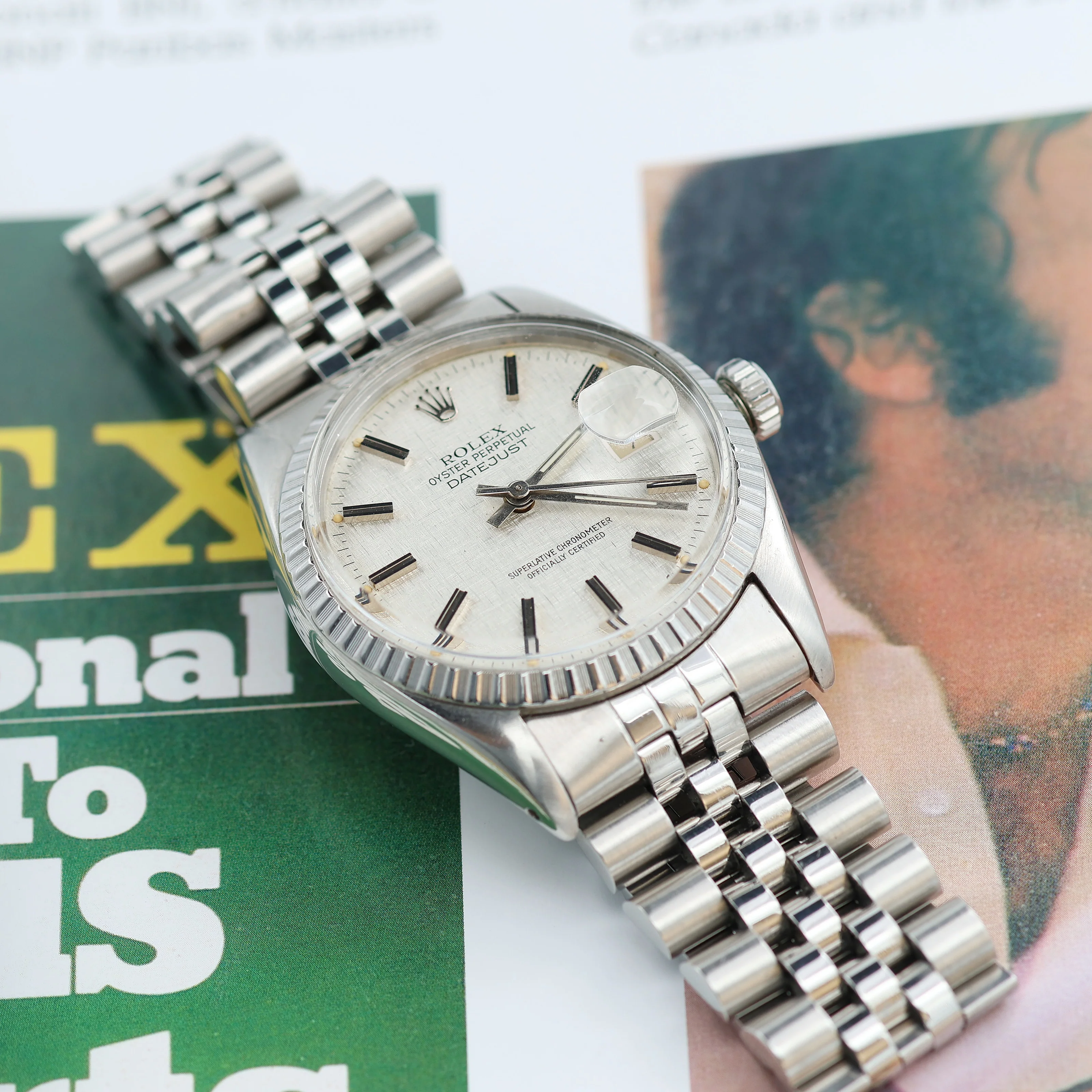 Rolex Datejust ref. 16030 - Jubilee Bracelet - Linen Dial - Image 2
