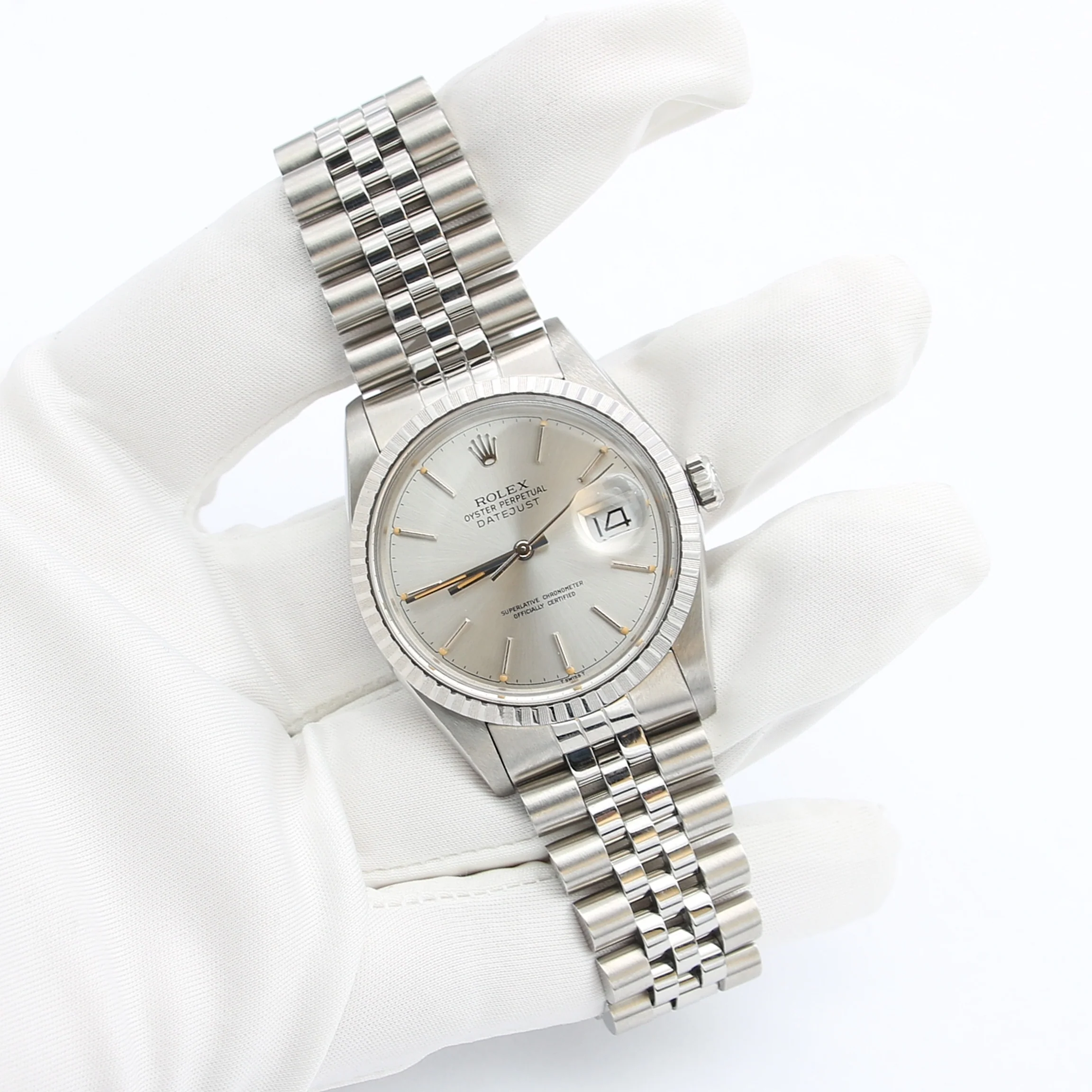 Rolex Datejust ref. 16030 - Jubilee Bracelet - Silver Dial VII - Image 4