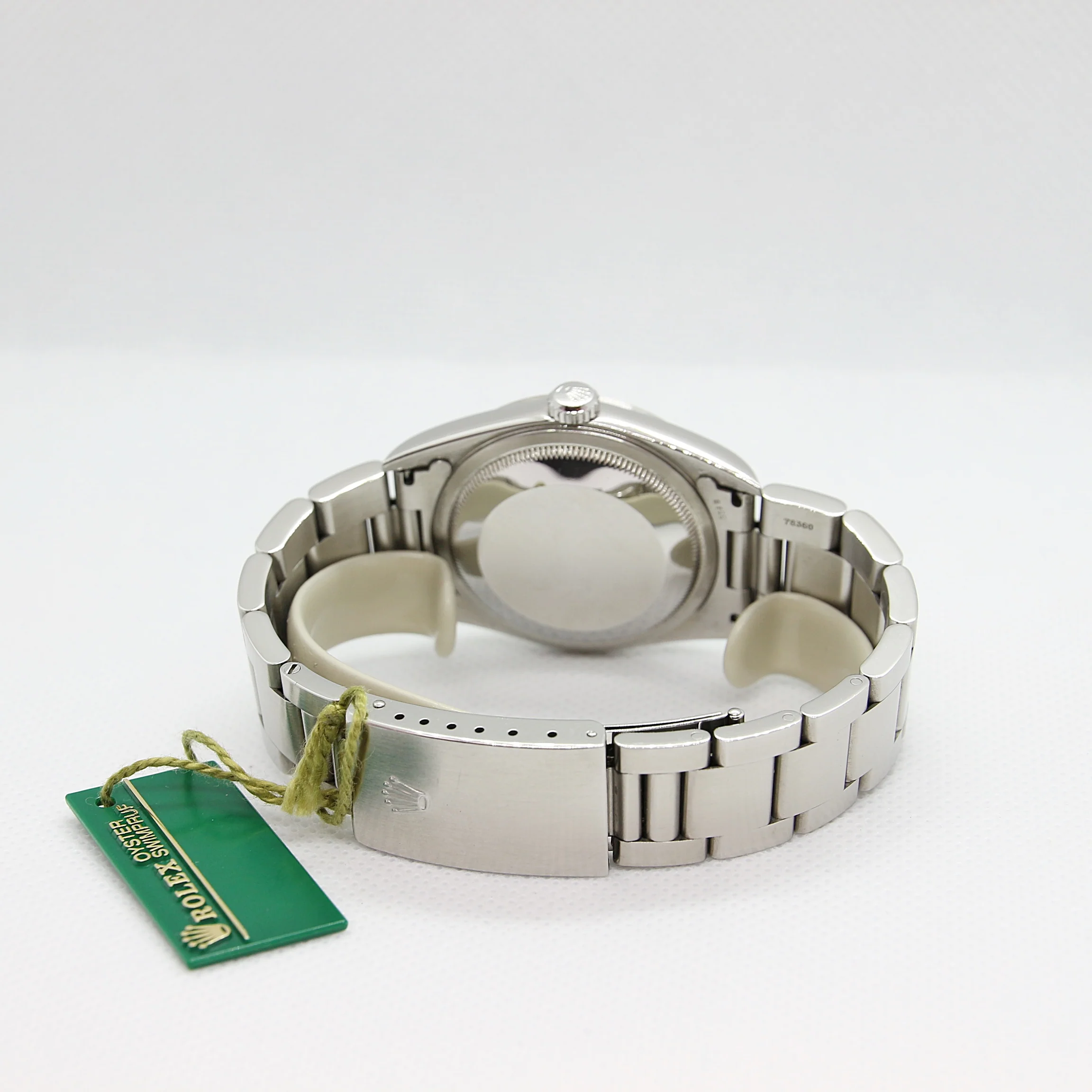 Rolex Datejust ref. 16200 Gray Roman Dial Jubilee Bracelet - Image 4