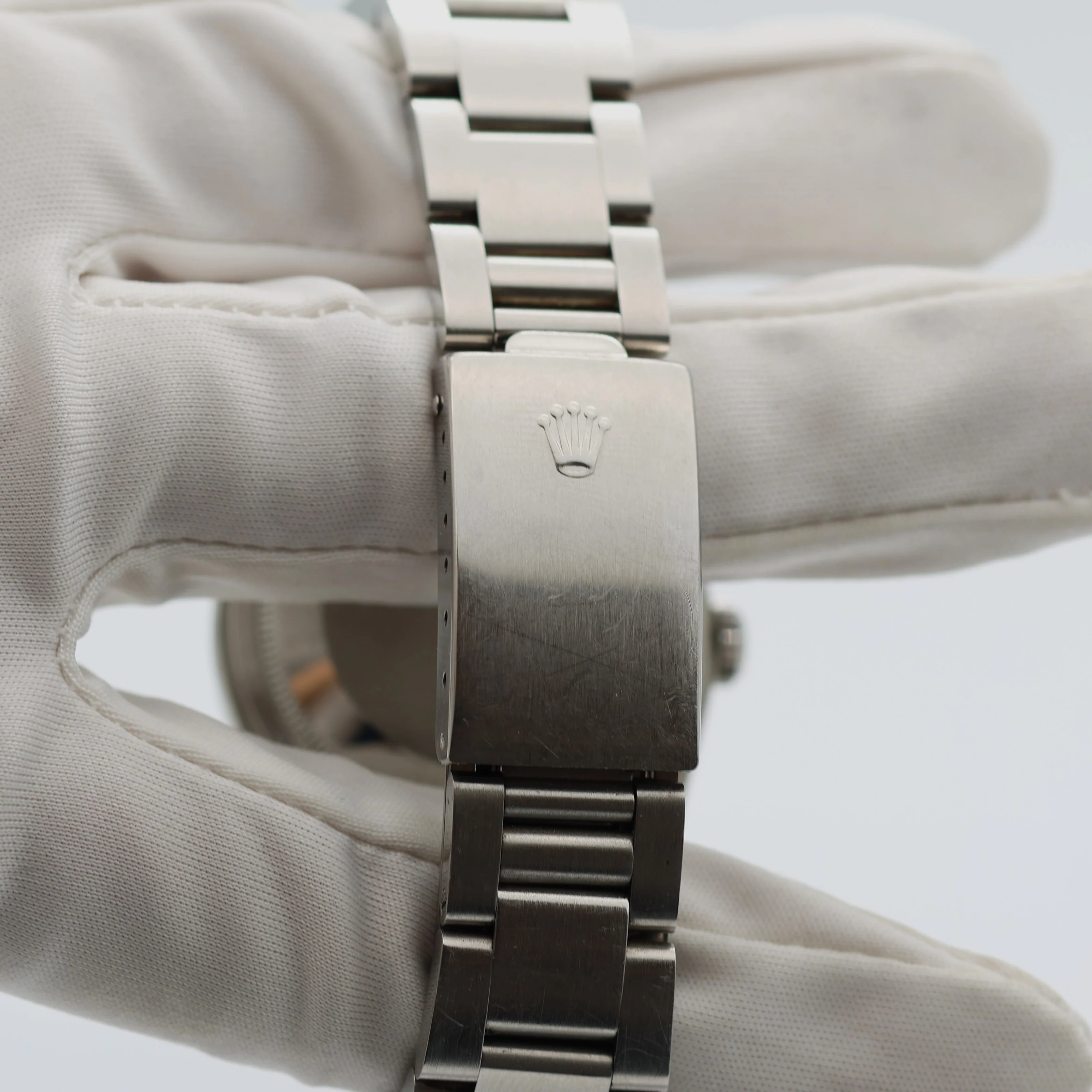 Rolex Datejust ref. 16200 Silver Dial Oyster Bracelet - Full Set - Image 9