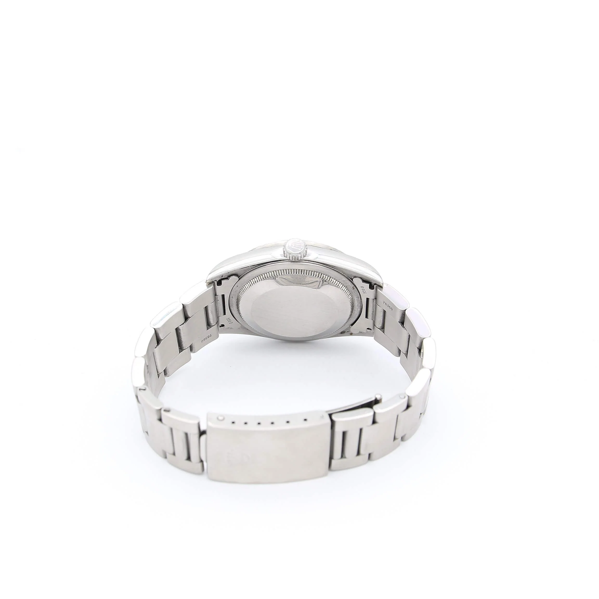 Rolex Datejust ref. 16220 Blue Roman Dial Oyster Bracelet - Image 5