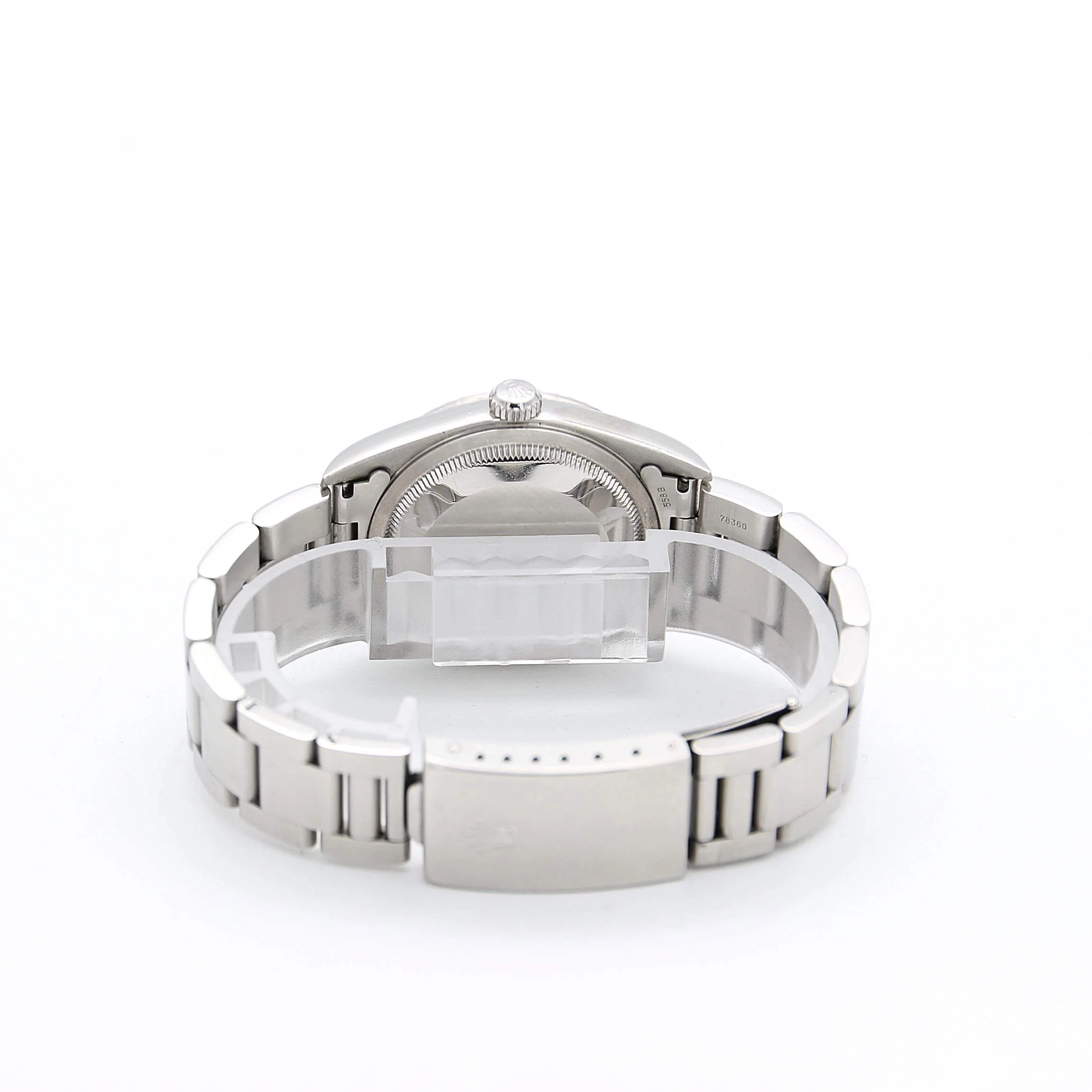 Rolex Datejust ref. 16220 Grey Roman Dial Oyster Bracelet - Full Set - Image 6