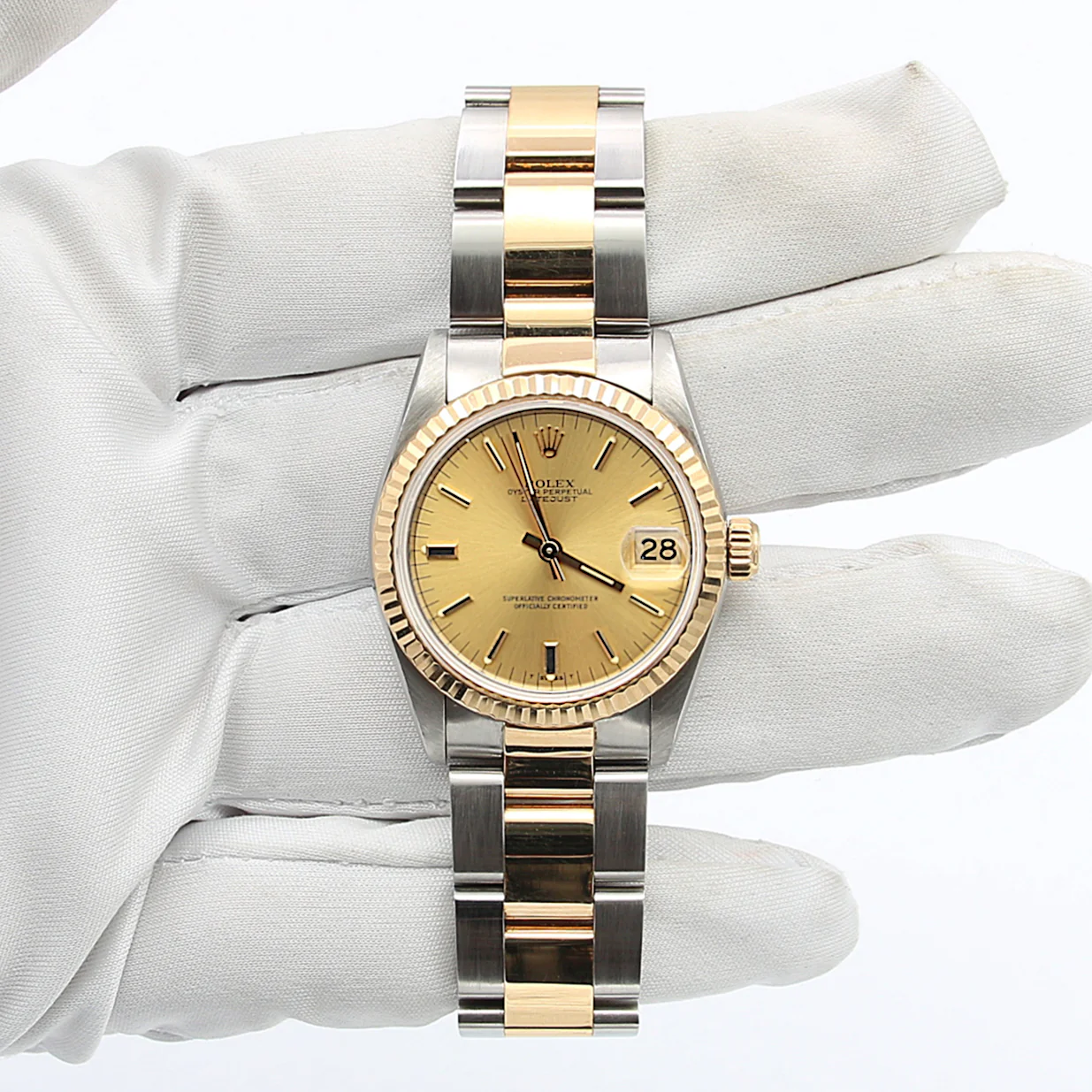 Rolex Datejust ref. 68273 Champagne Dial - Oyster Bracelet - Image 3