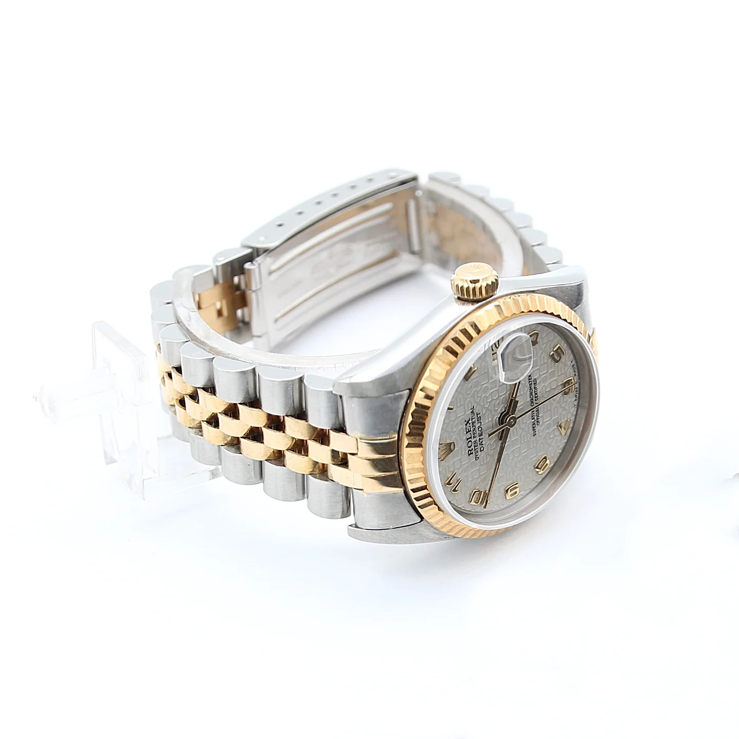Rolex Datejust ref. 68273 Millennary Dial Jubilee Bracelet - Full Set - Image 4