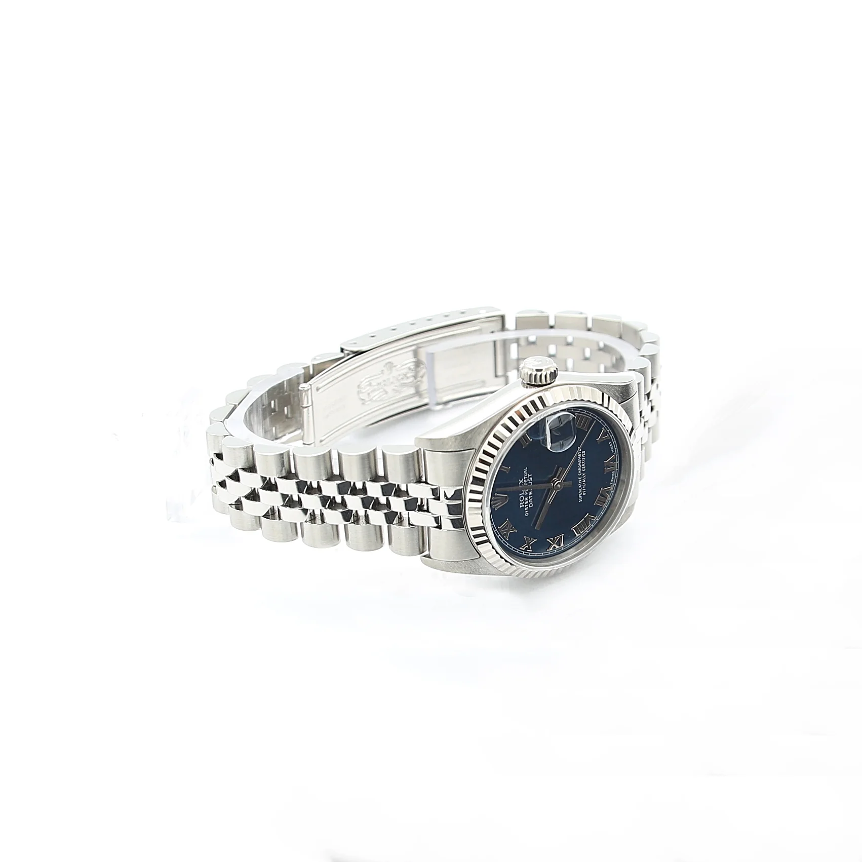 Rolex Datejust ref. 68274 - Blue Roman Dial - Jubilee bracelet - Full Set - Image 5