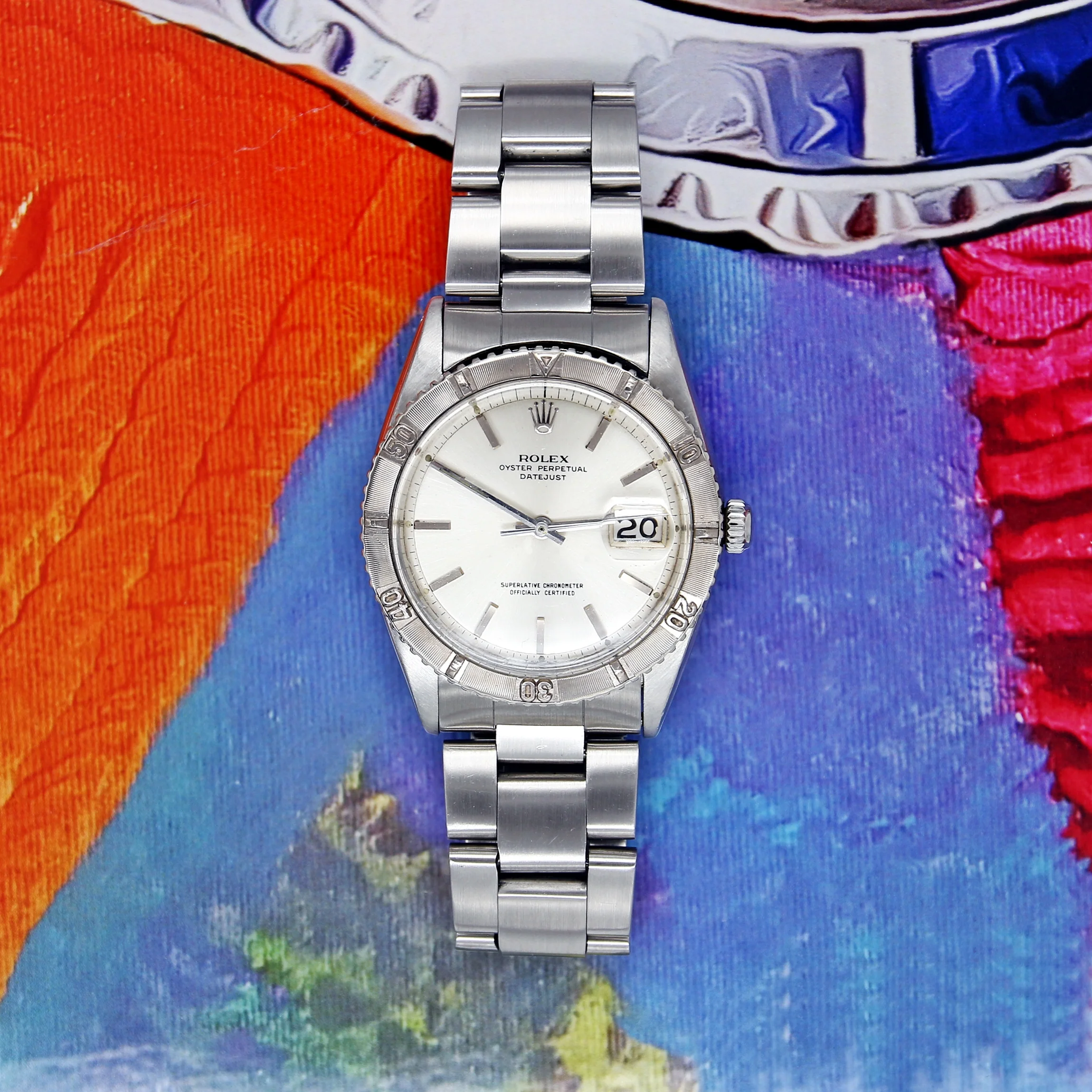 Rolex Datejust Turnograph ref. 1625 with Jubilee Bracelet - Image 2