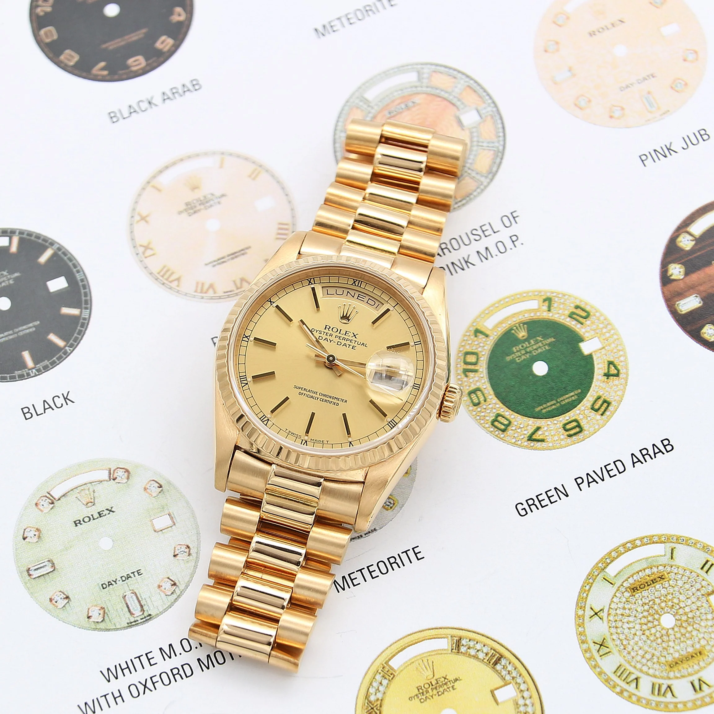 Rolex Day-Date 36 ref. 18238 - Champagne Dial President bracelet - Image 3