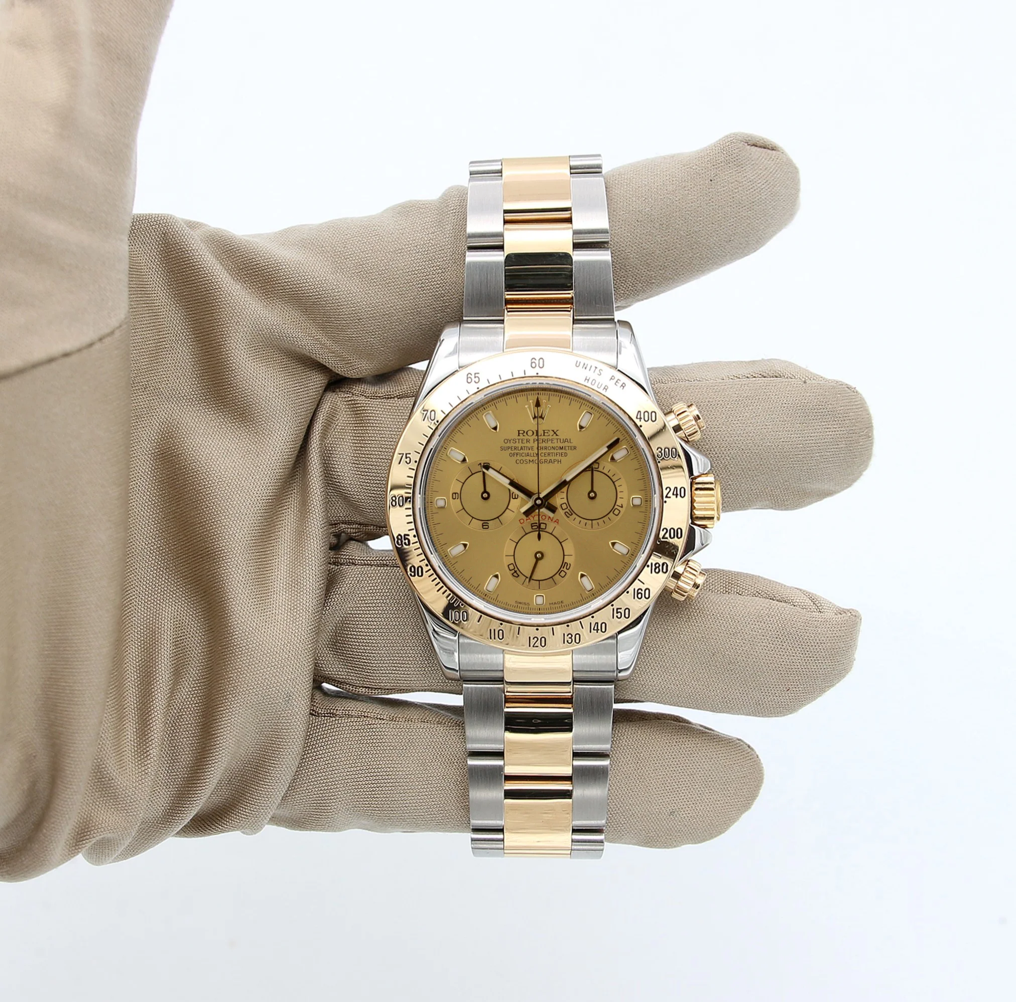 Rolex Daytona 116523 - Champagne Dial - Full Set - Image 4