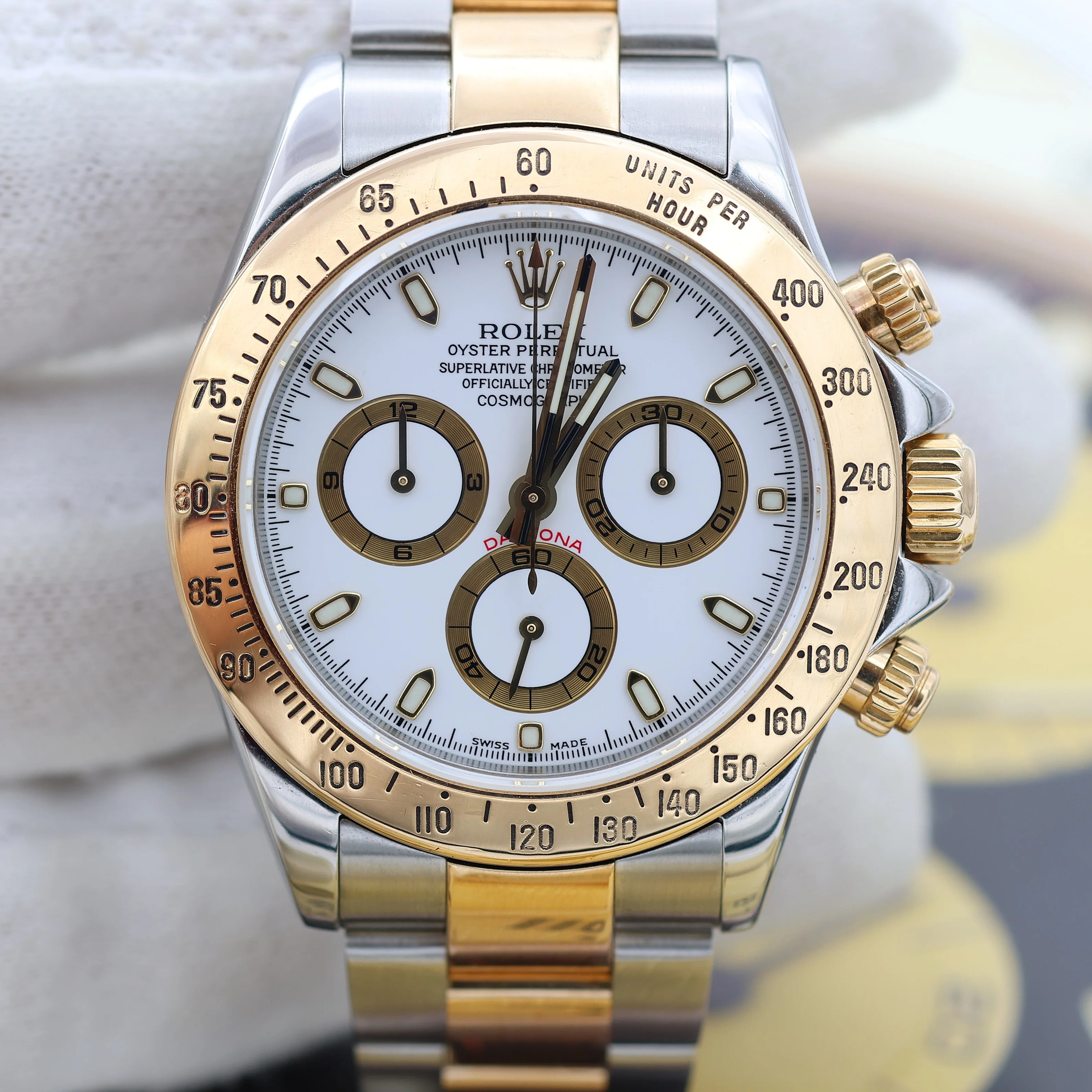 Rolex Daytona 116523 - White Dial - Oyster Bracelet - Image 5