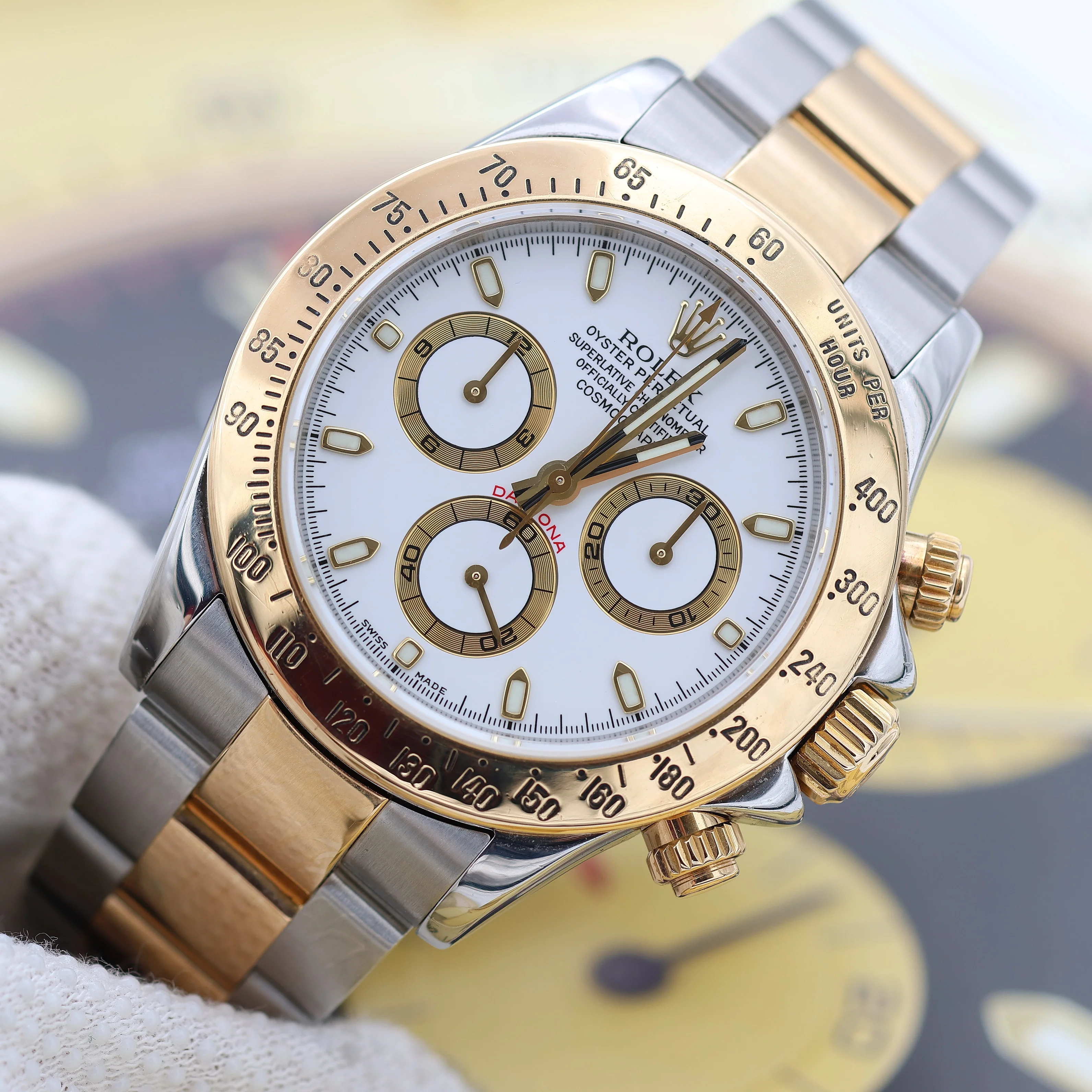 Rolex Daytona 116523 - White Dial - Oyster Bracelet - Image 6