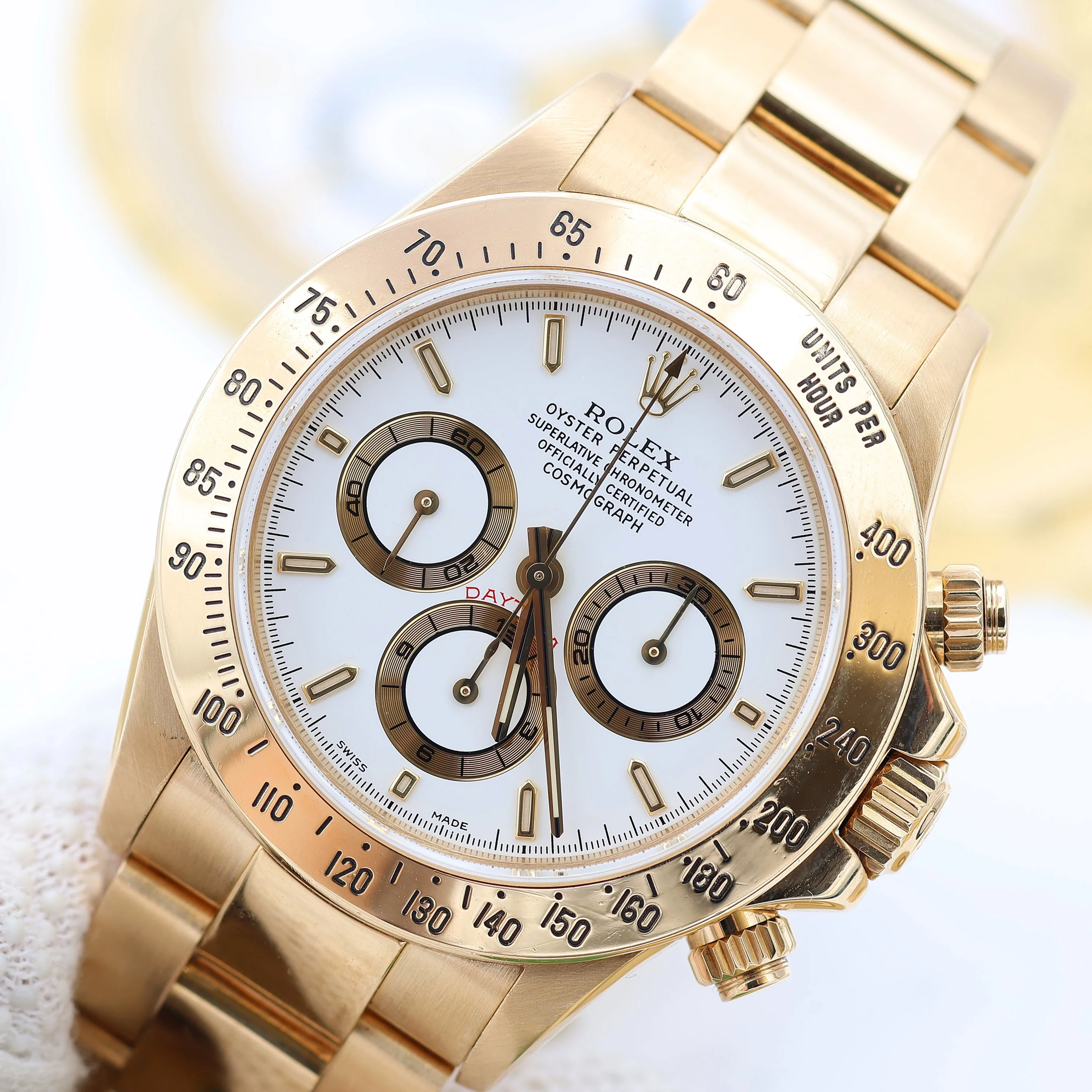 Rolex Daytona 16528 - White Dial - Oyster Bracelet - Image 5