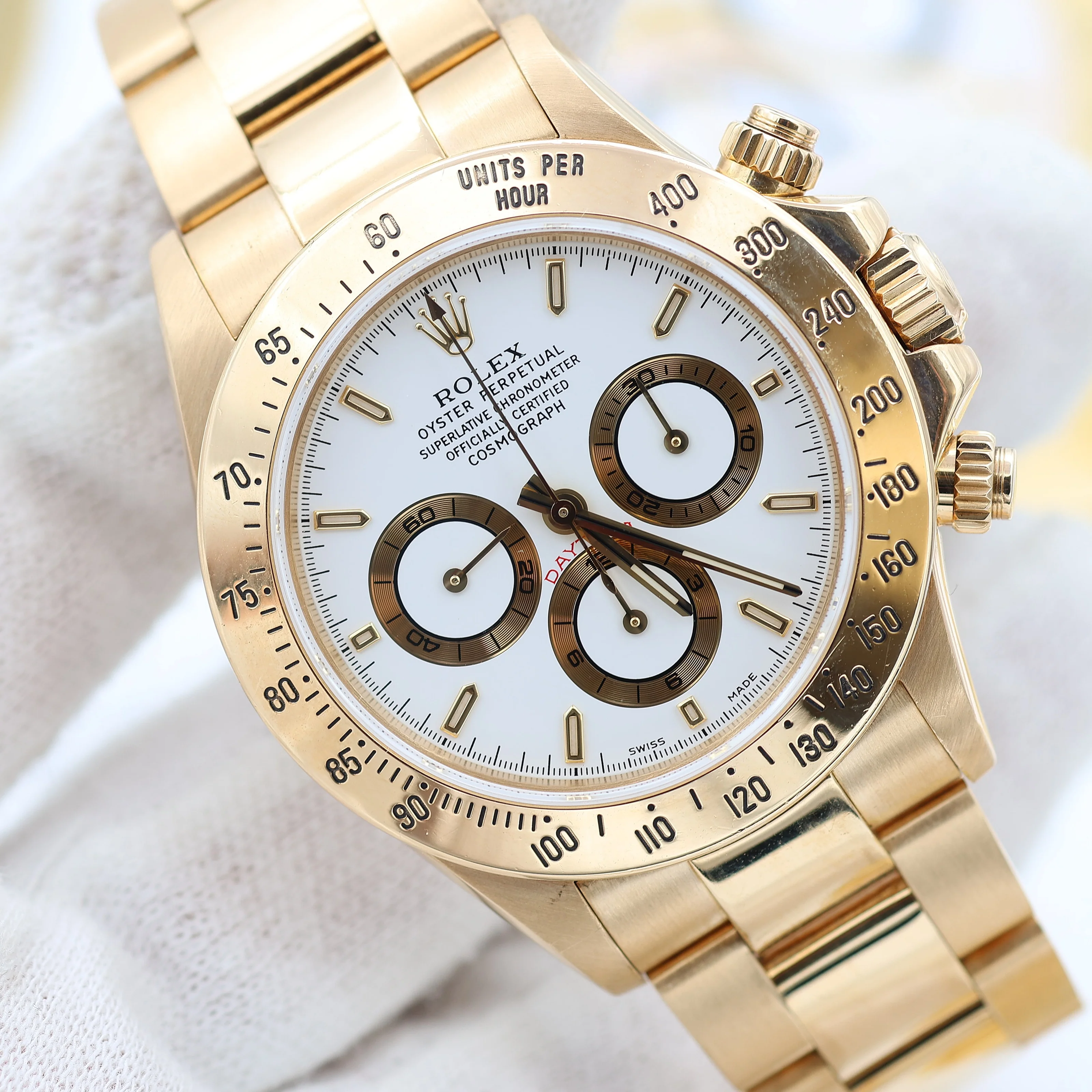Rolex Daytona 16528 - White Dial - Oyster Bracelet - Image 6