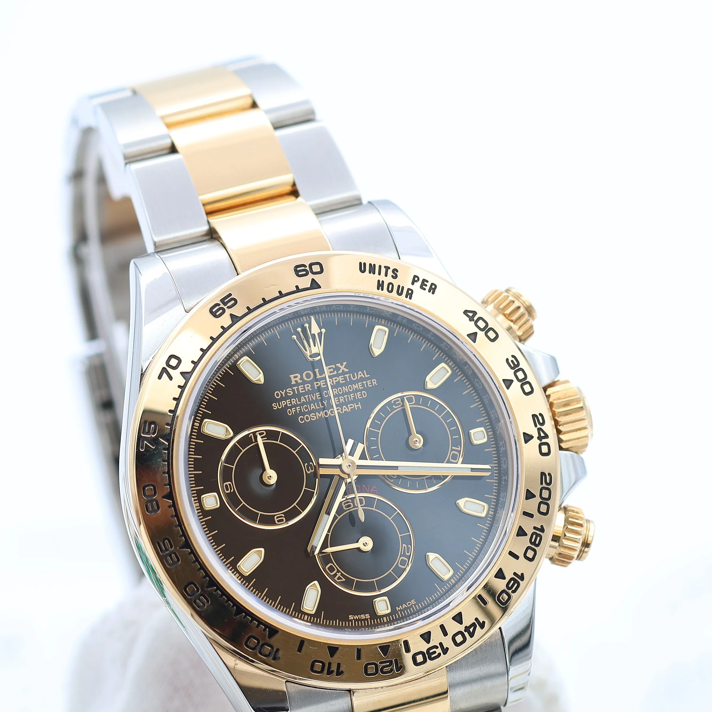 Rolex Daytona ref 116503 steel/gold - Black dial - Full Set - Image 6