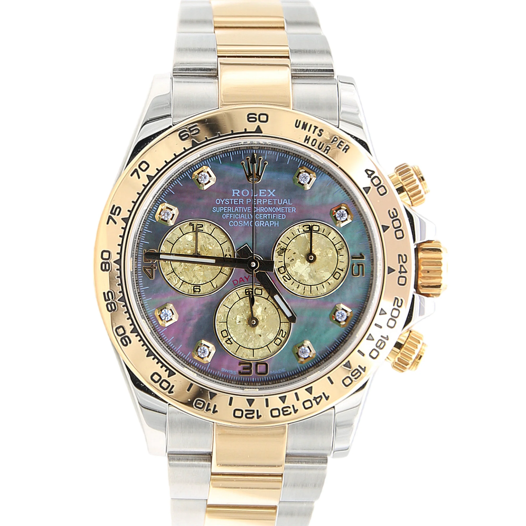 Rolex Daytona ref. 116503 steel/gold - Crystal dial - Full Set