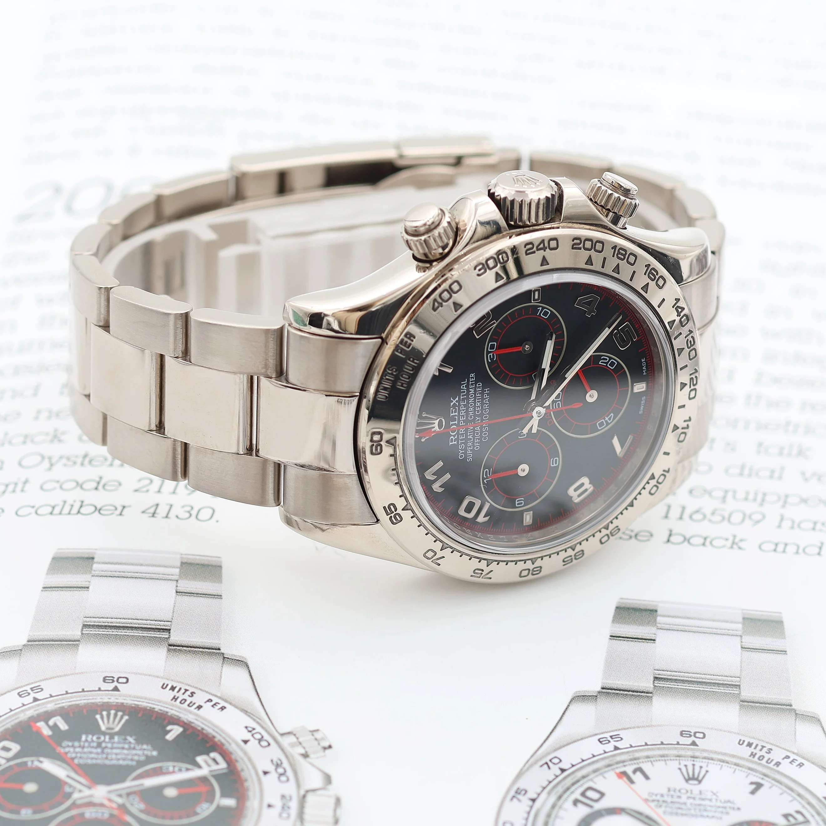 Rolex Daytona ref. 116509 - Black Racing with red hands Dial - Full Set - Image 11