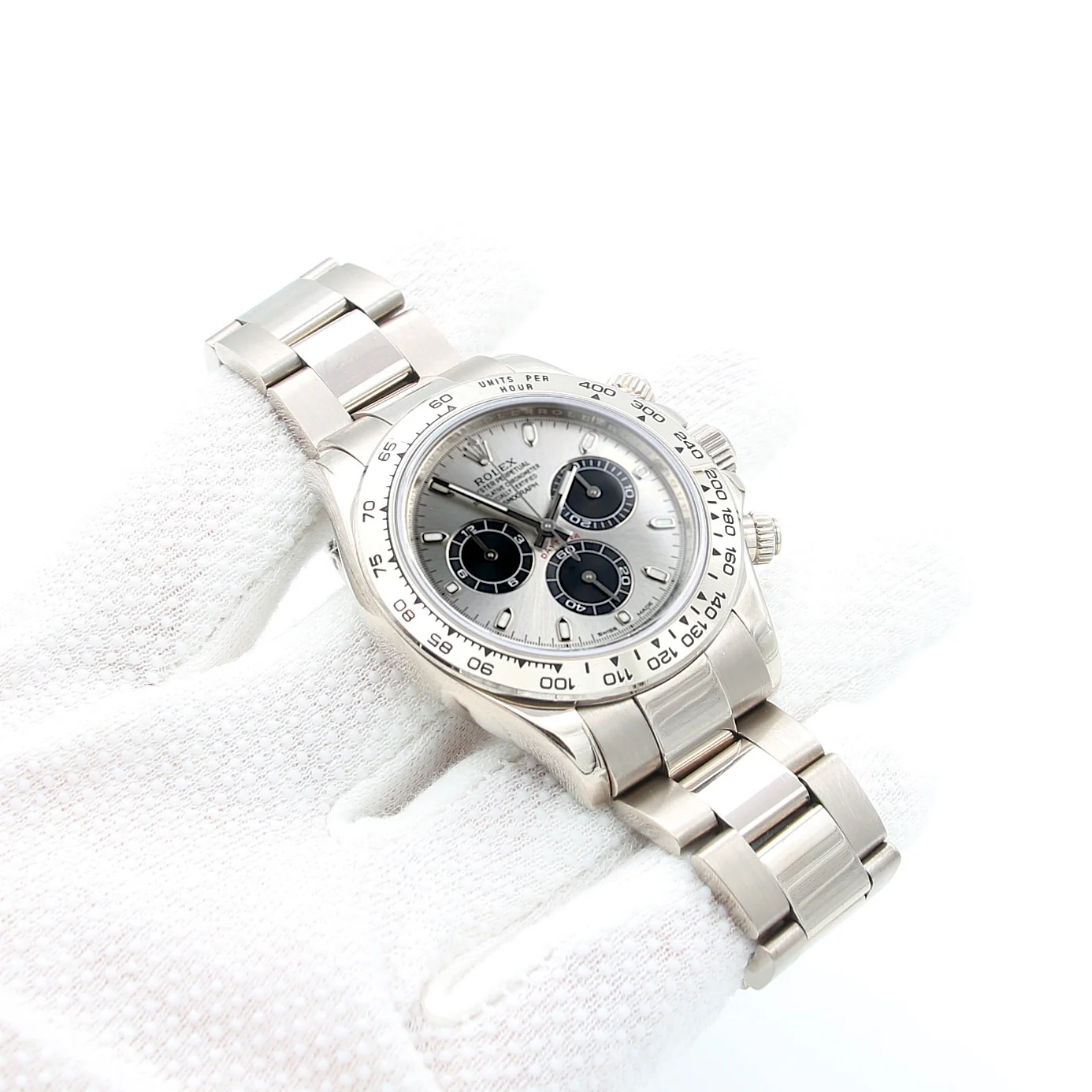Rolex Daytona ref. 116509 - Silver dial with black subdials (Ghost) Dial - Full Set - Image 2