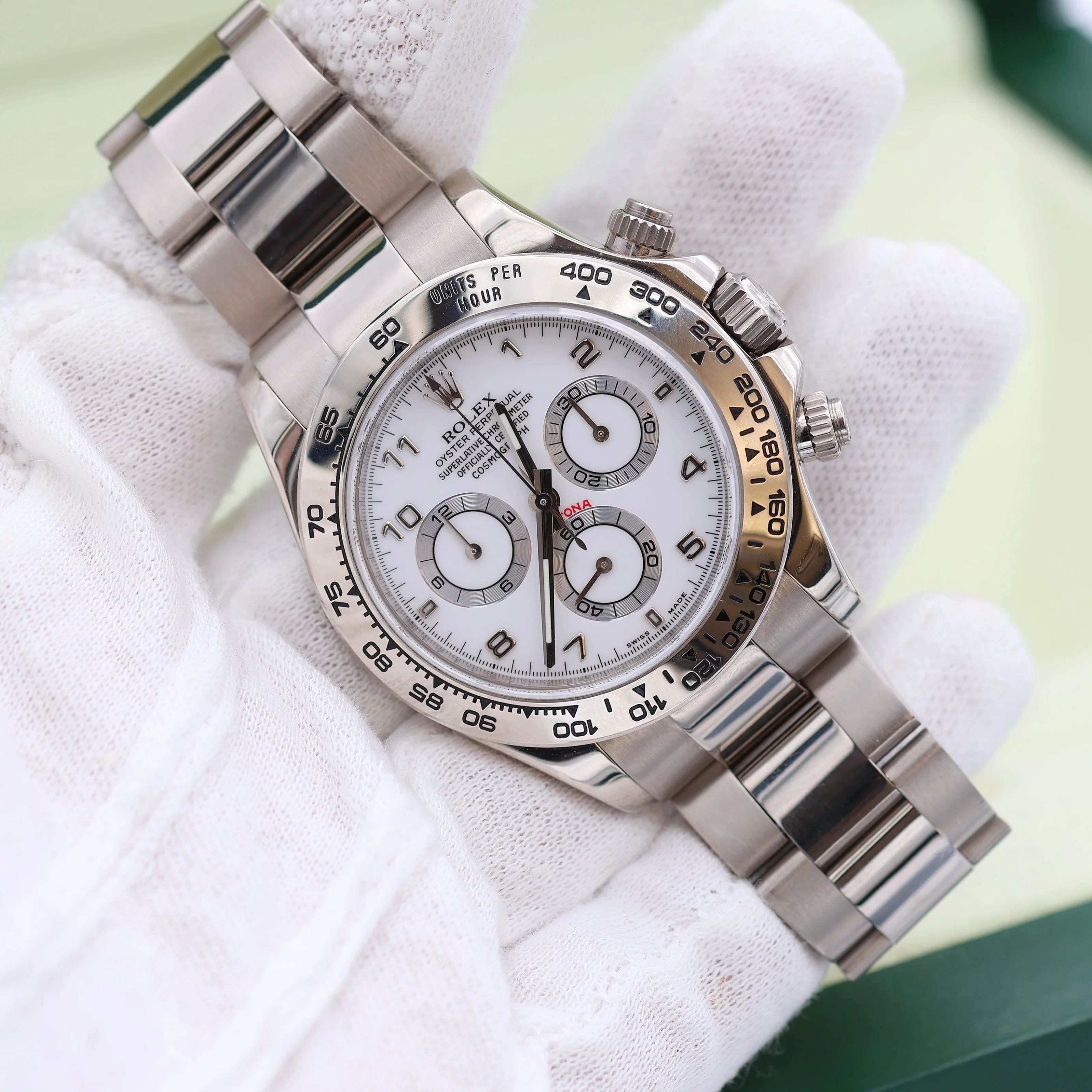 Rolex Daytona ref. 116509 - White Arabic Dial - Full Set - Image 3