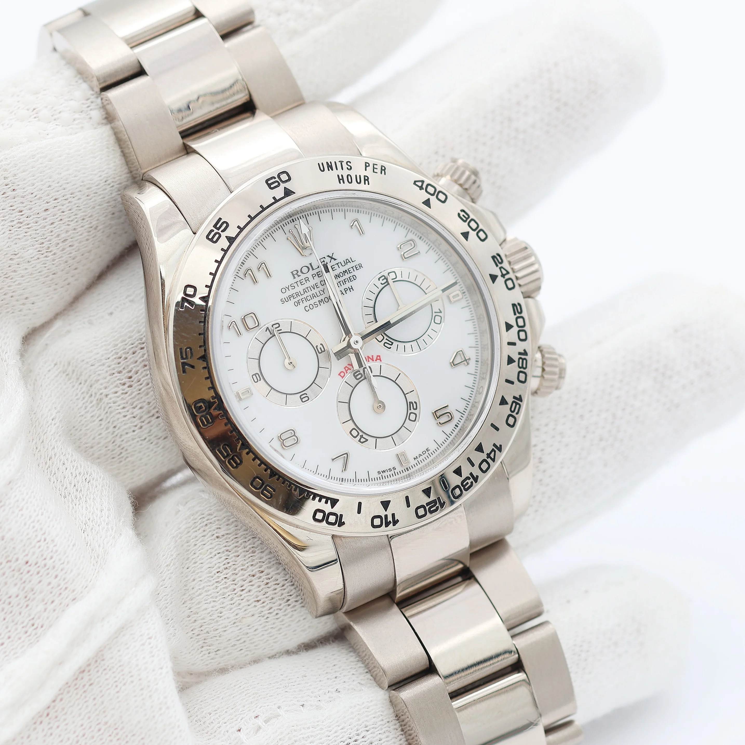 Rolex Daytona ref. 116509 - White Arabic Dial - Full Set - Image 8