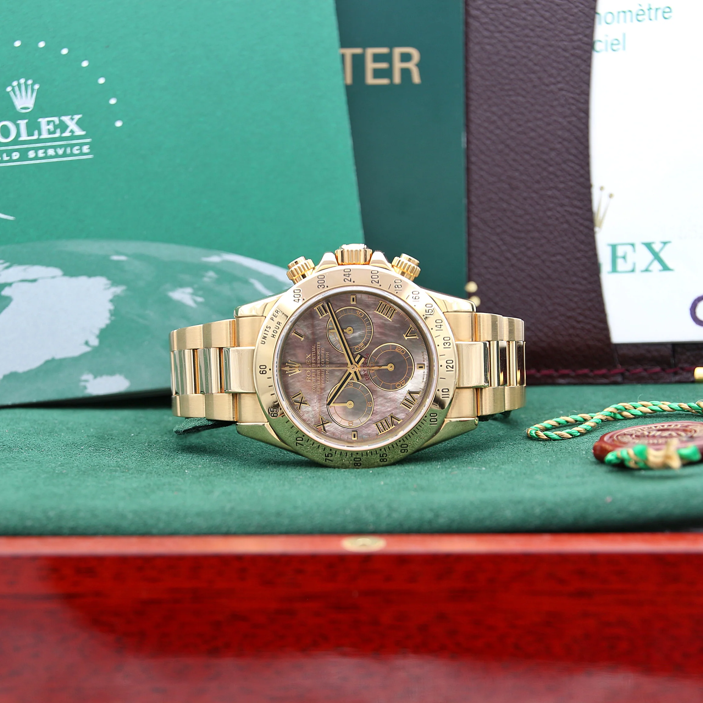 Rolex Daytona ref. 116528 - Tahiti dial - Full Set - Image 4
