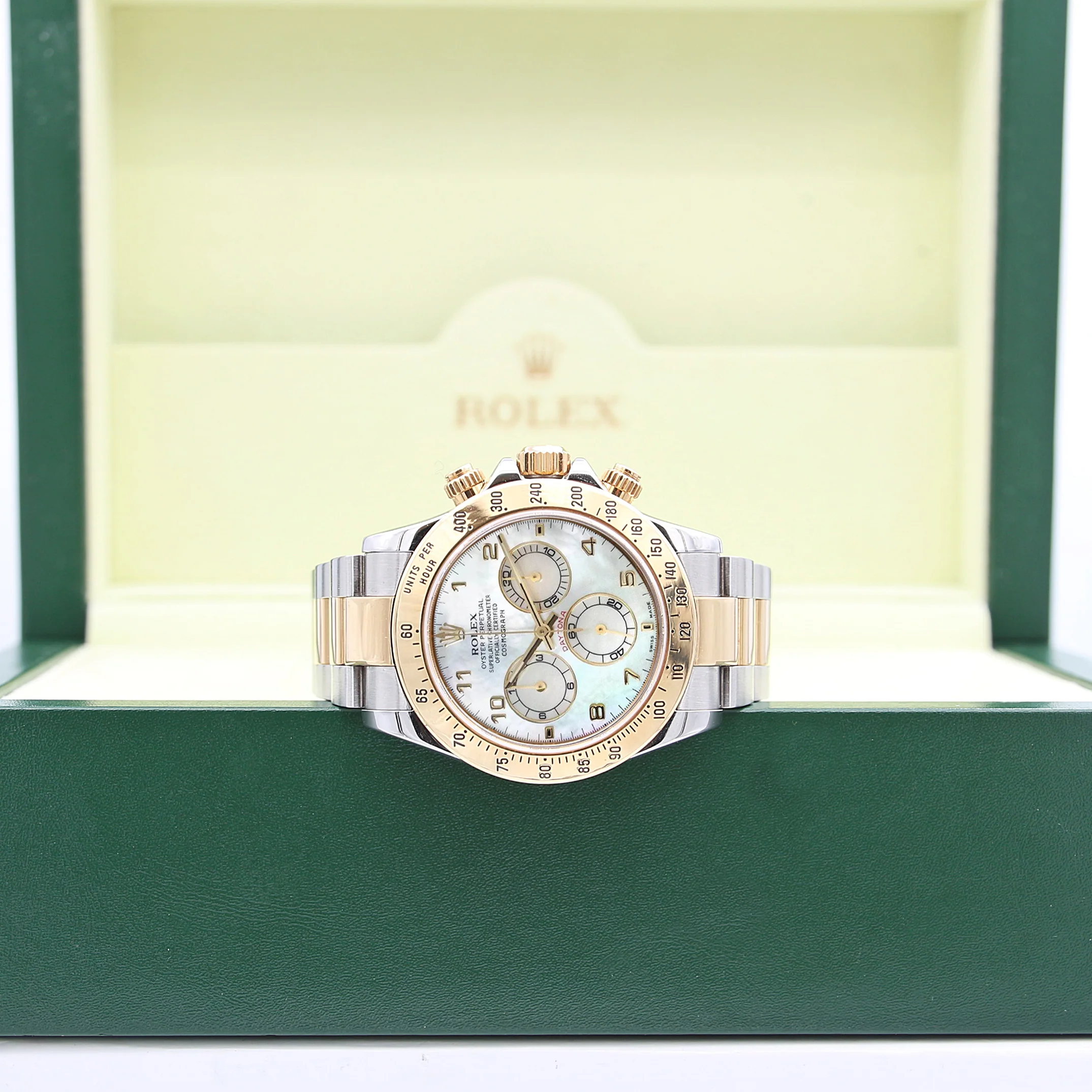 Rolex Daytona ref. 116523 MOP Arabic dial - Full Set - Image 2