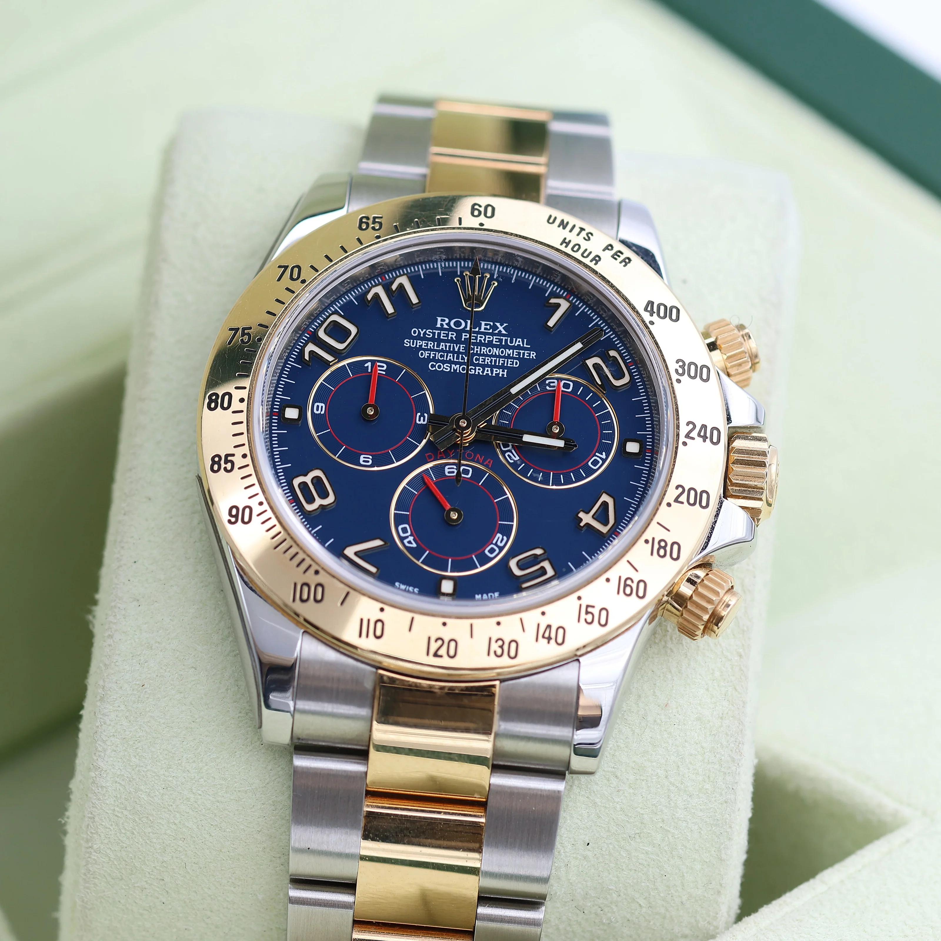 Rolex Daytona ref. 116523 - Racing Blue Dial - Full Set - Image 3