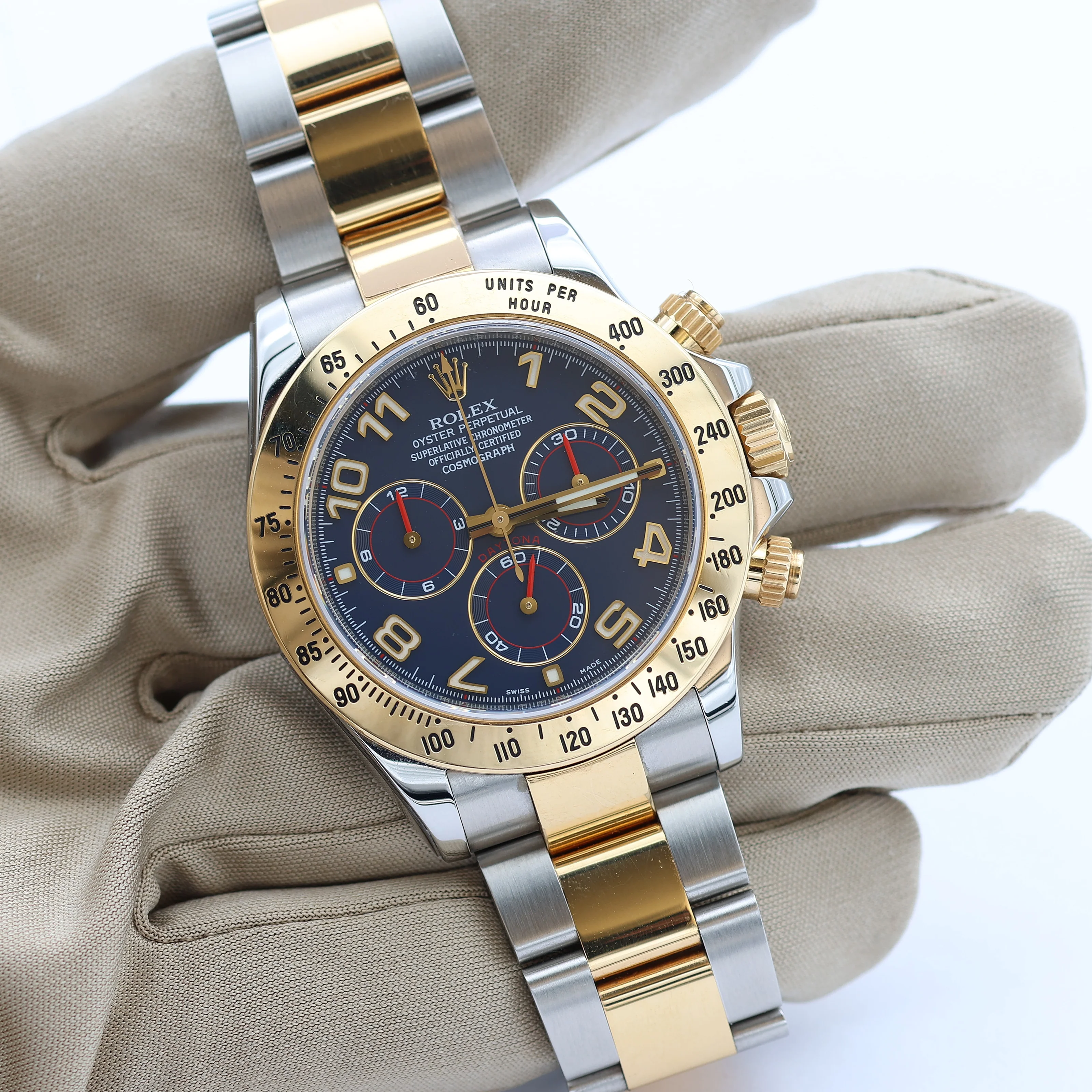 Rolex Daytona ref. 116523 - Racing Blue Dial - Full Set - Image 4