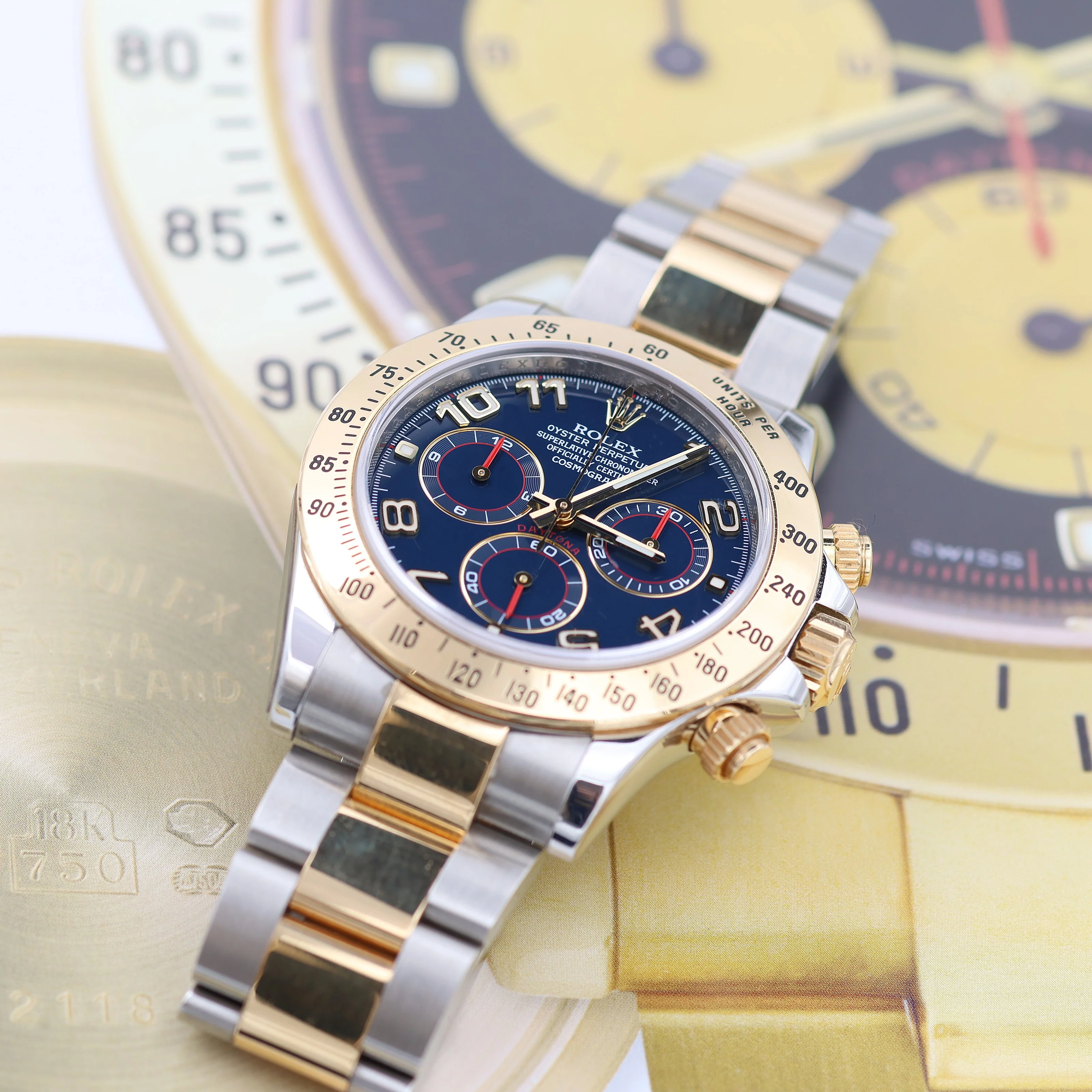 Rolex Daytona ref. 116523 - Racing Blue Dial - Full Set - Image 5