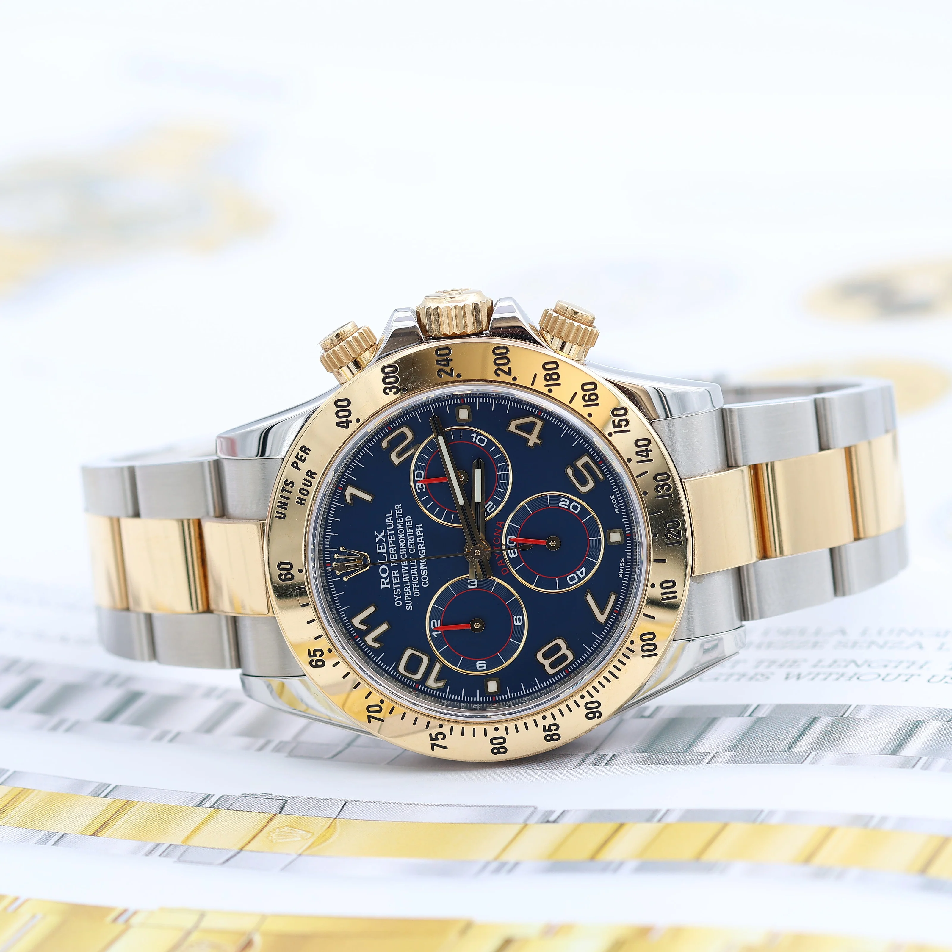 Rolex Daytona ref. 116523 - Racing Blue Dial - Full Set - Image 8