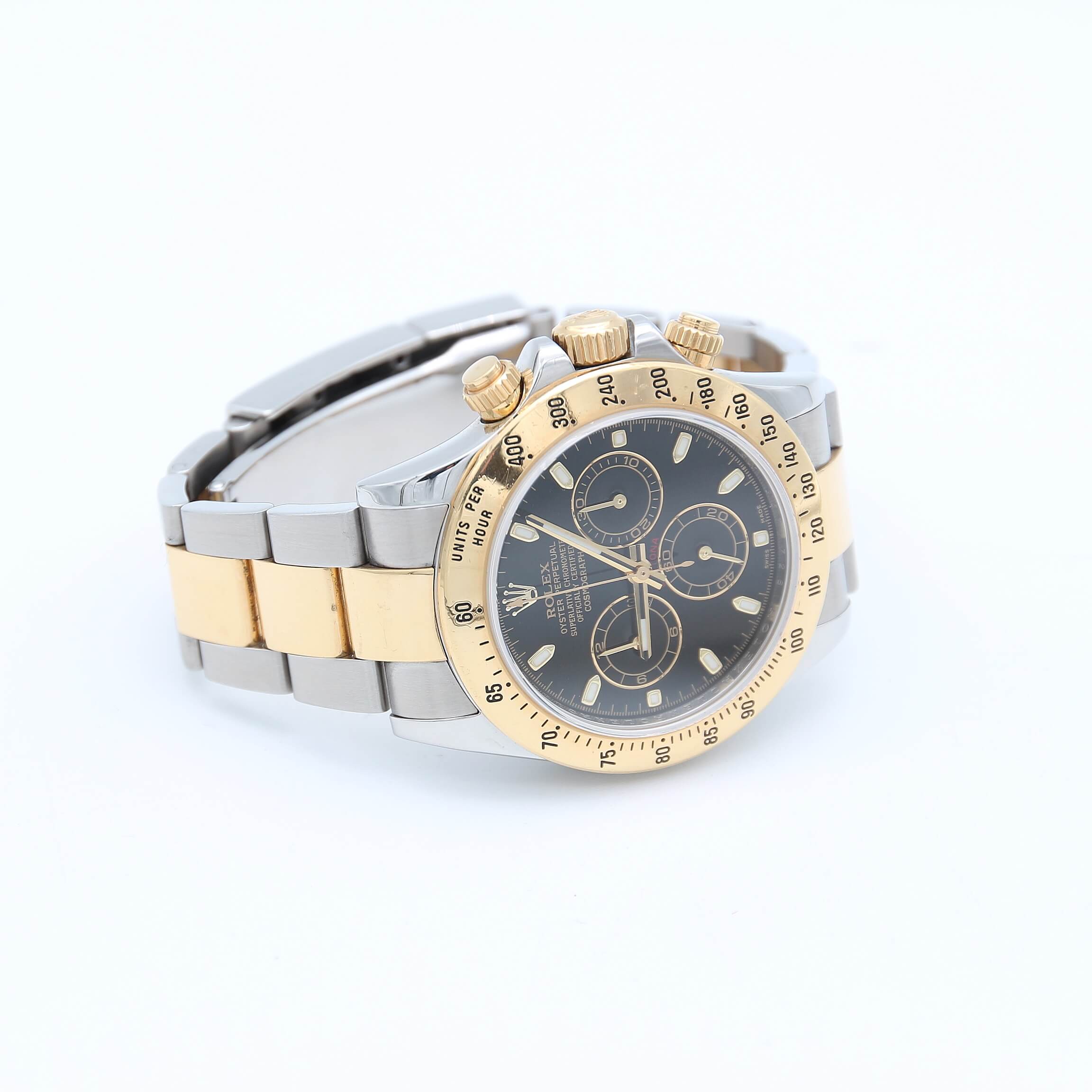 Rolex Daytona ref. 116523 Steel/Gold Black Dial - Full Set Card Italy 2012 - Image 7