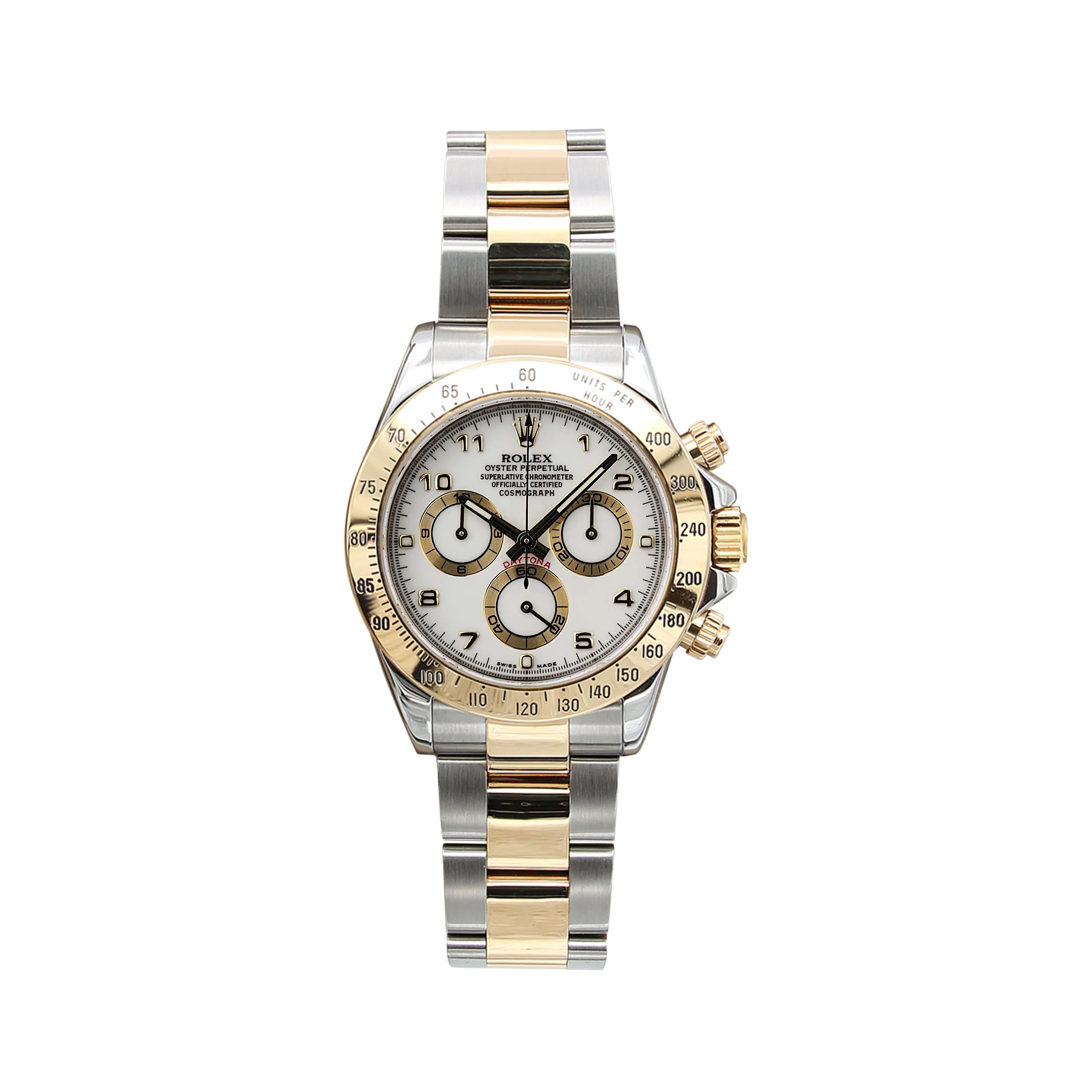 Rolex Daytona ref. 116523 - White Arab Dial - Full Set