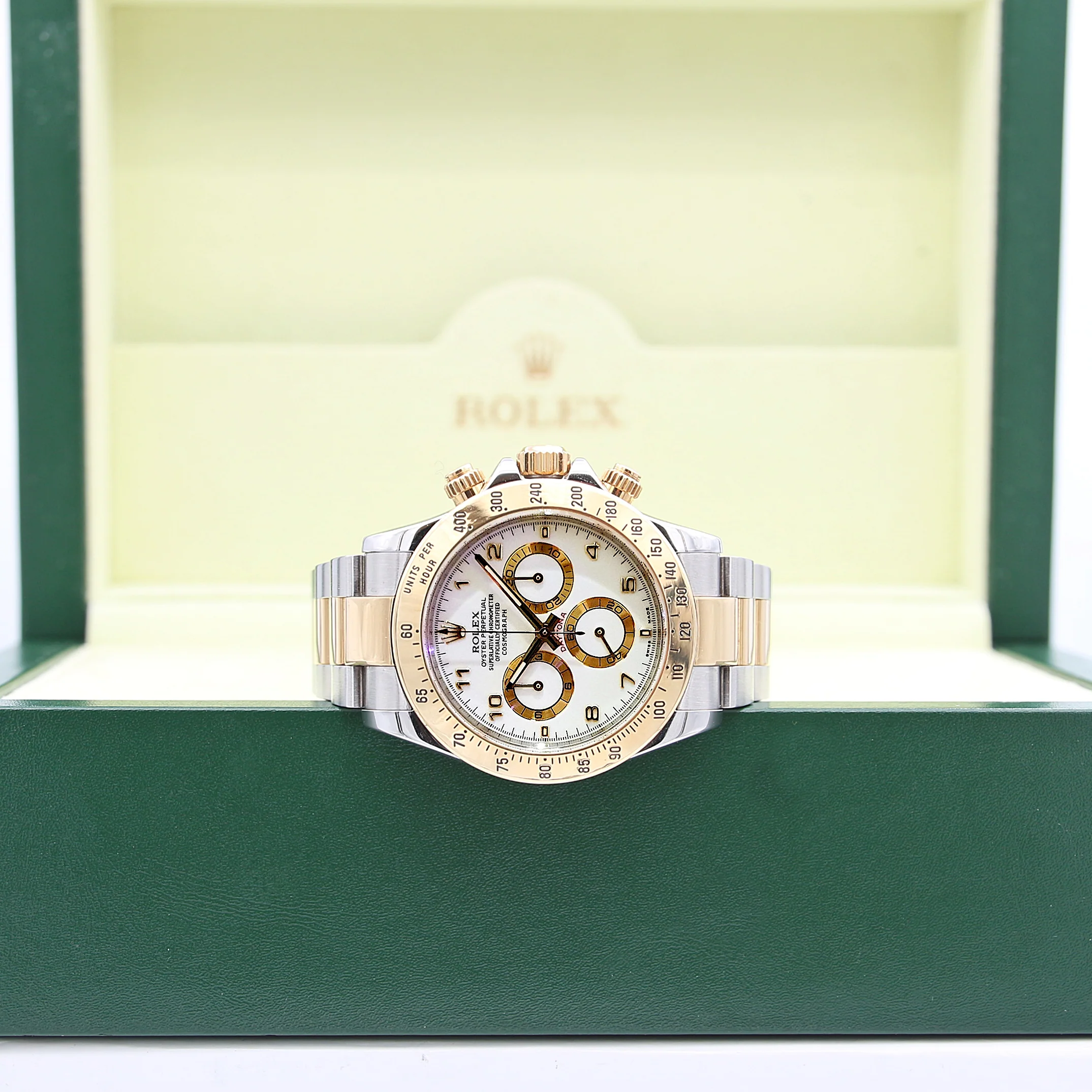 Rolex Daytona ref. 116523 - White Arab Dial - Full Set - Image 2