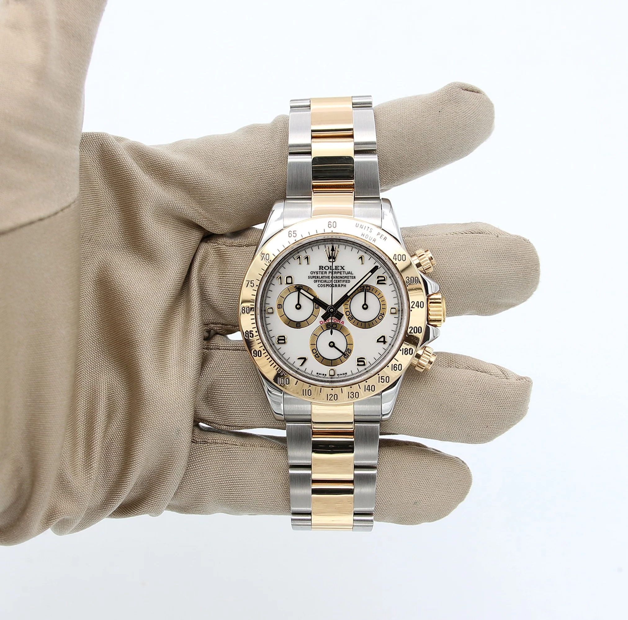 Rolex Daytona ref. 116523 - White Arab Dial - Full Set - Image 5