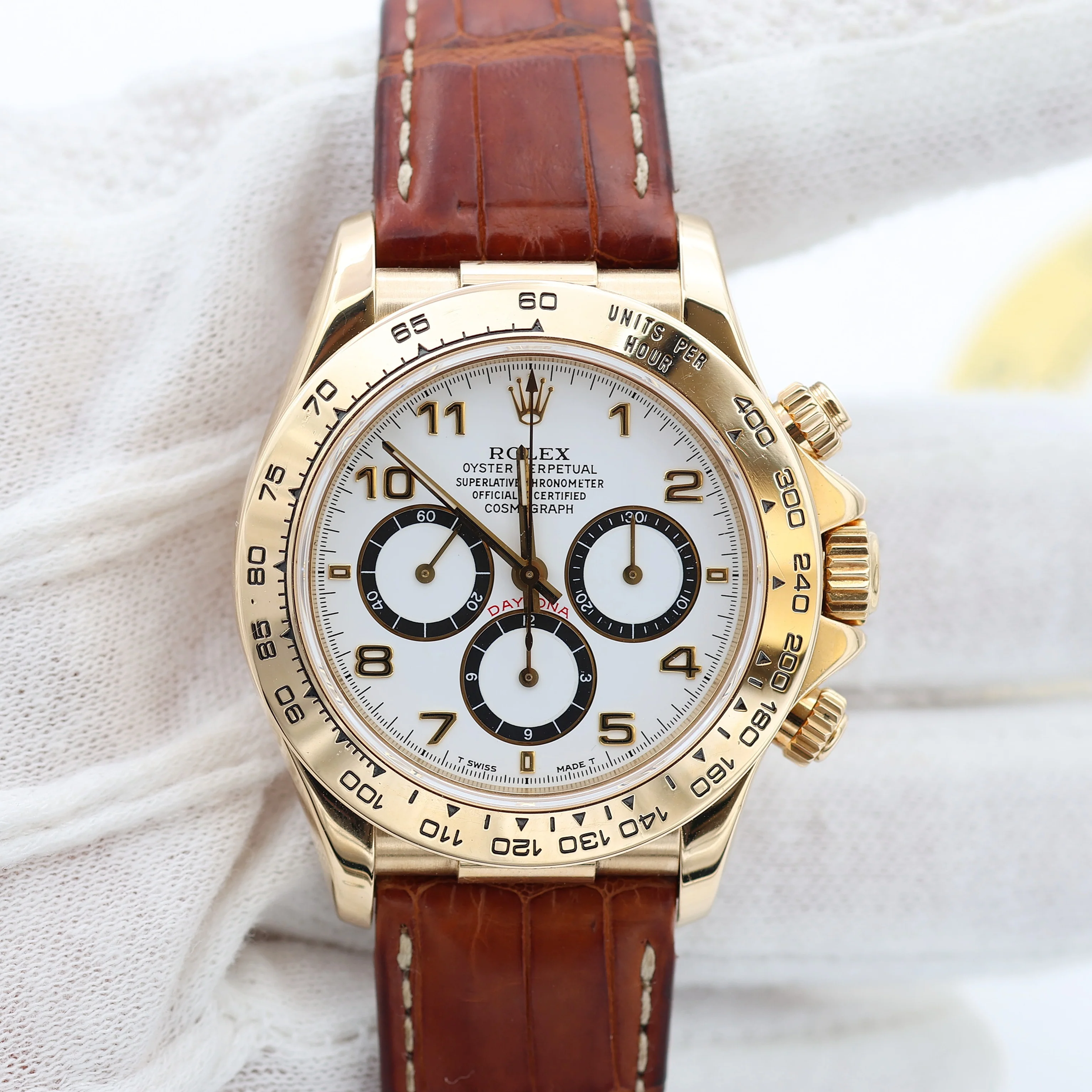Rolex Daytona ref. 16518 - White Arab Dial - Image 3