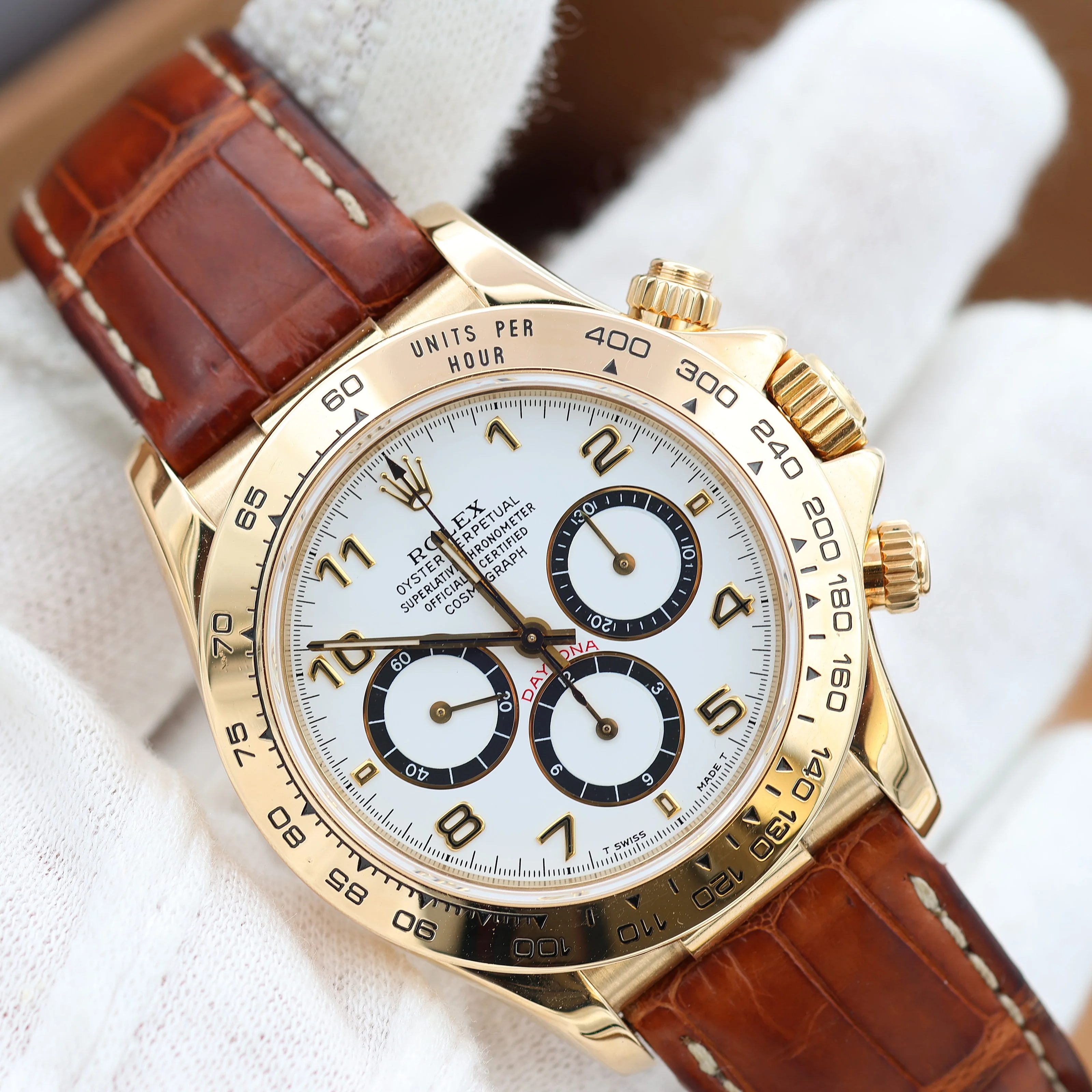 Rolex Daytona ref. 16518 - White Arab Dial - Image 5