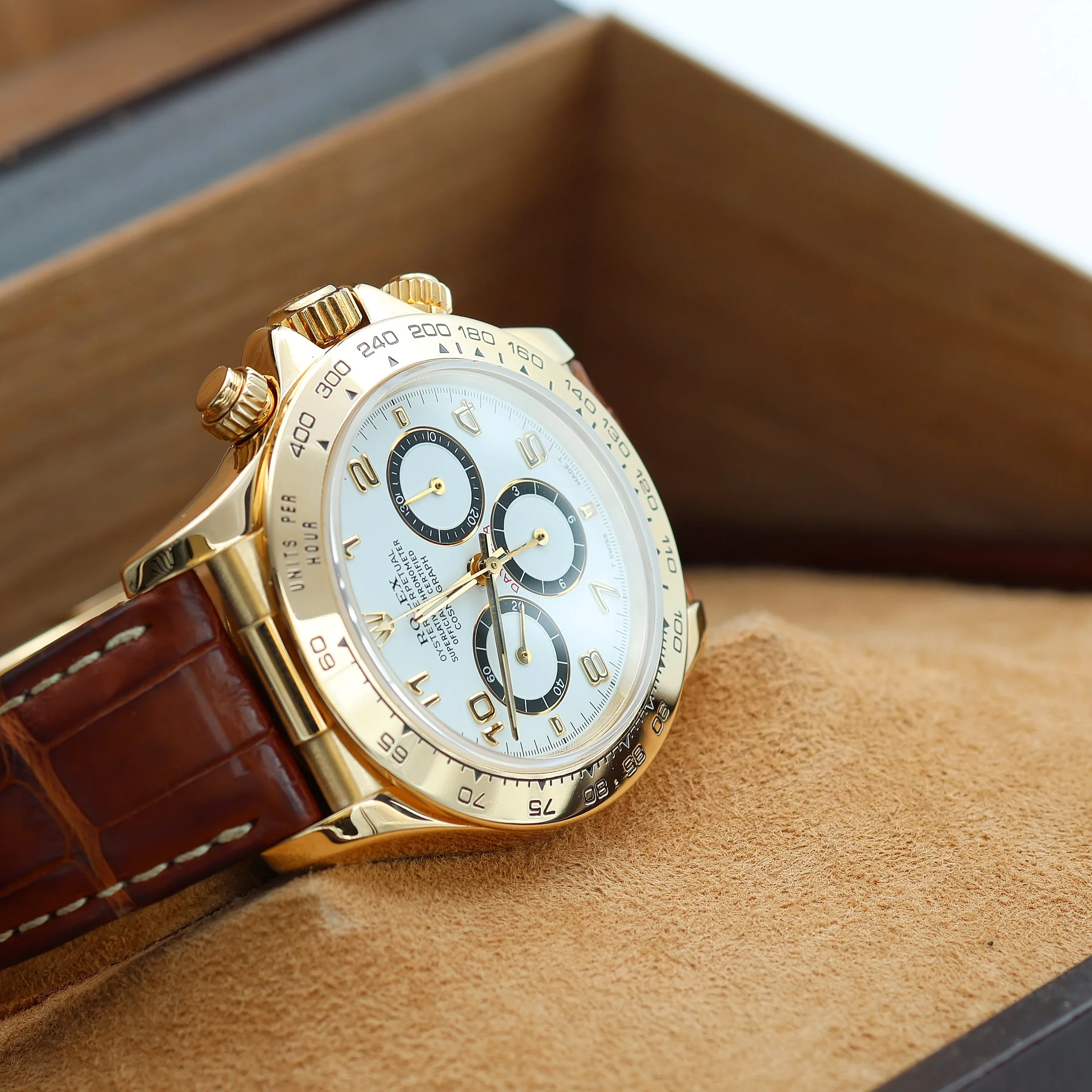 Rolex Daytona ref. 16518 - White Arab Dial - Image 6