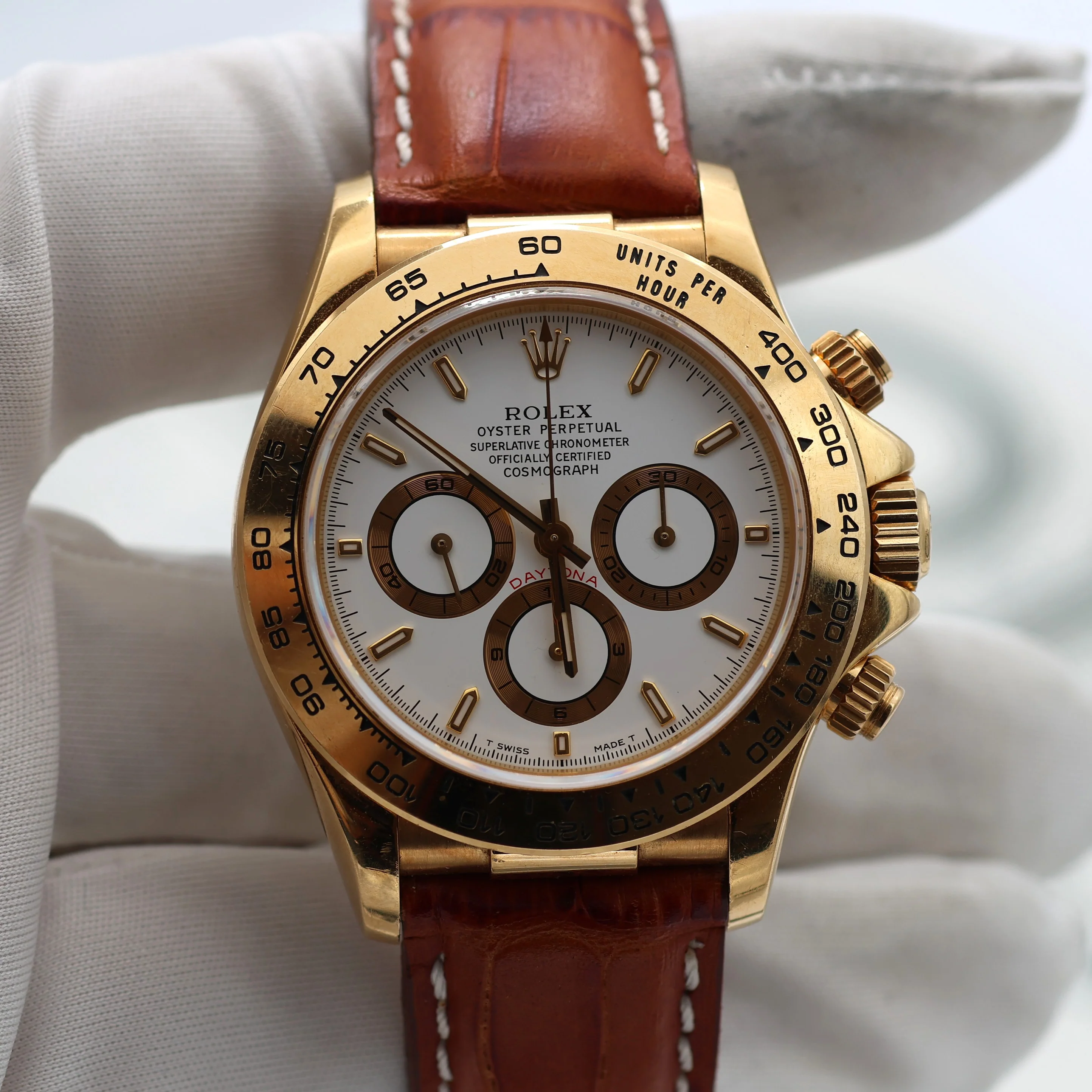 Rolex Daytona ref. 16518 - White Dial - Full Set - Image 3