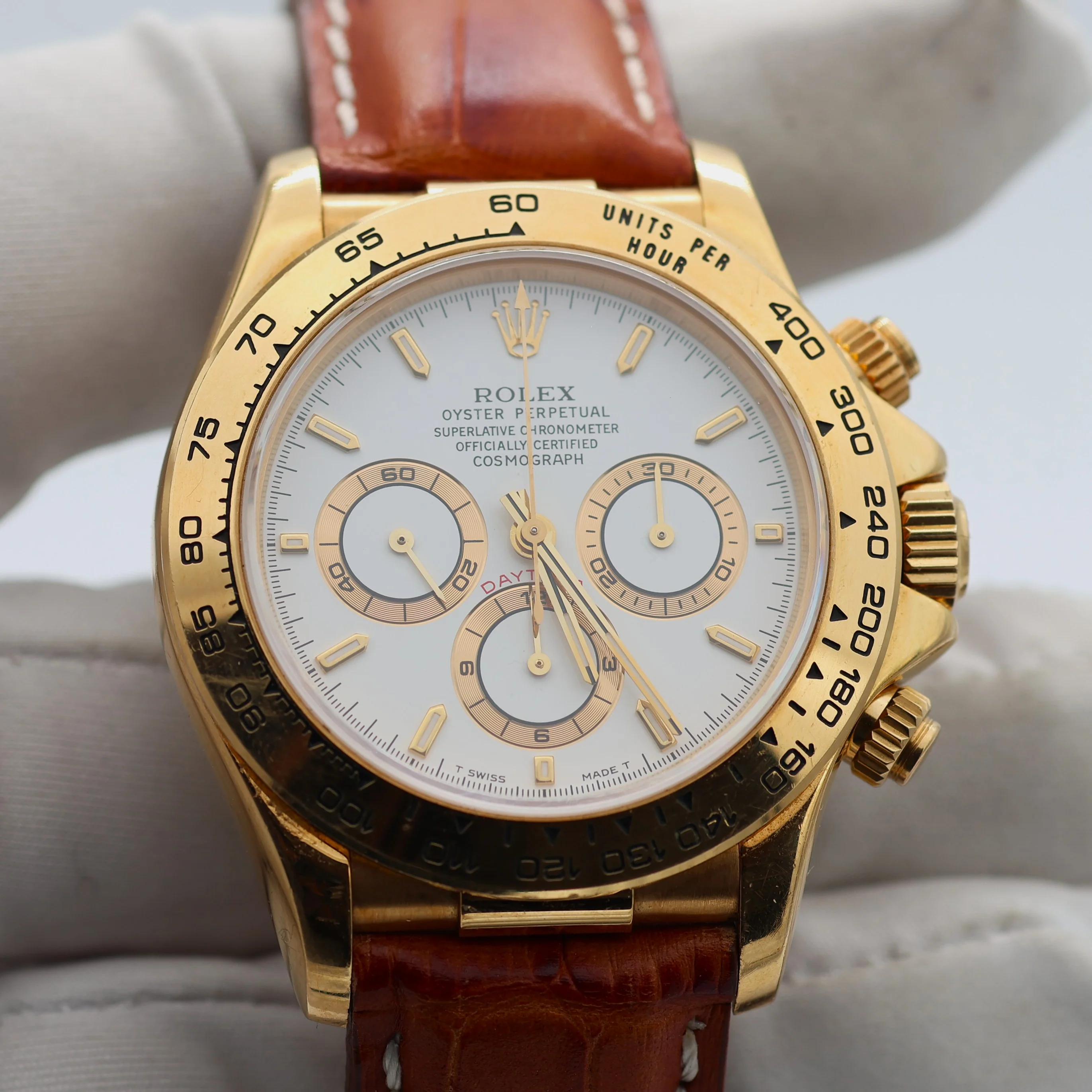 Rolex Daytona ref. 16518 - White Dial - Full Set - Image 5