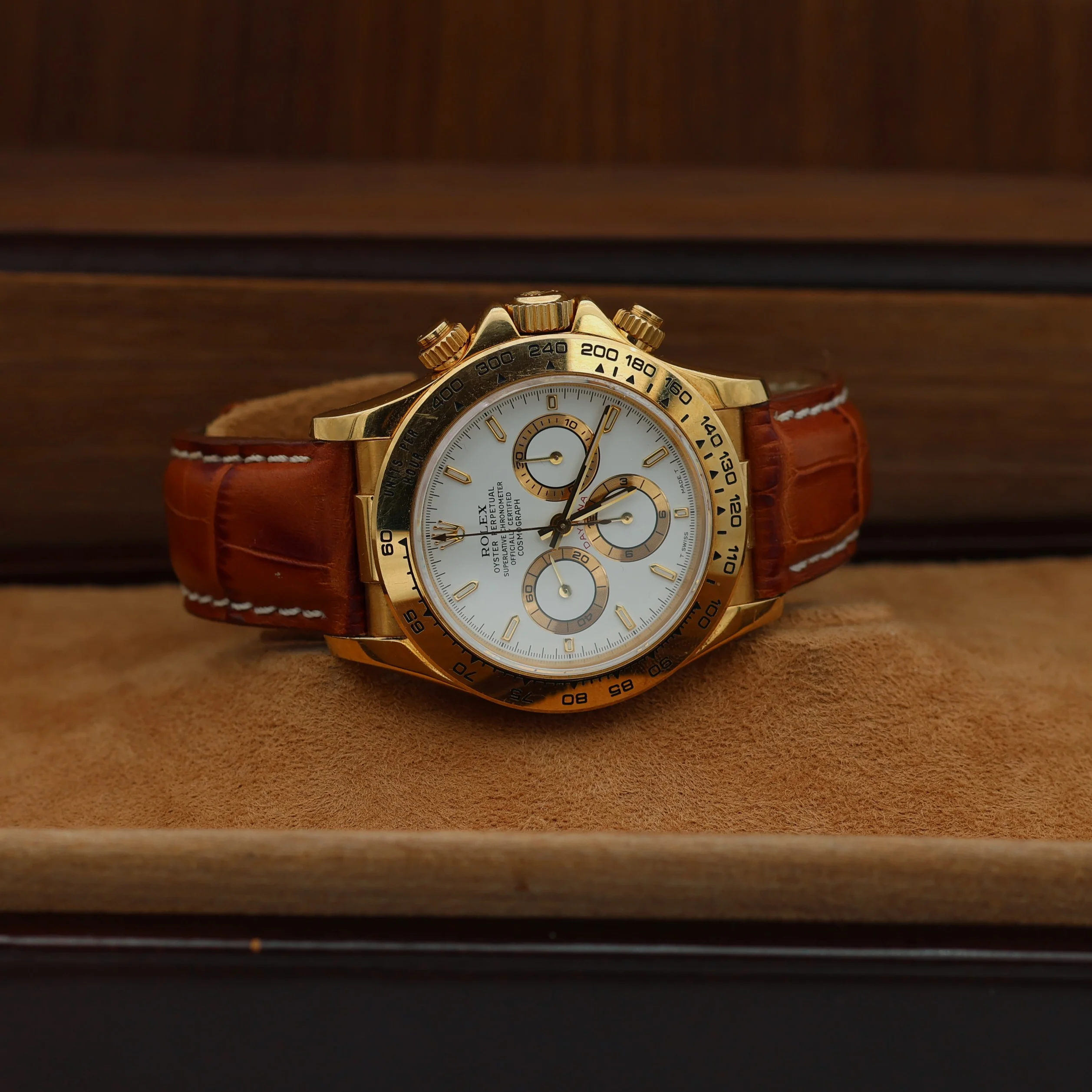 Rolex Daytona ref. 16518 - White Dial - Full Set - Image 8