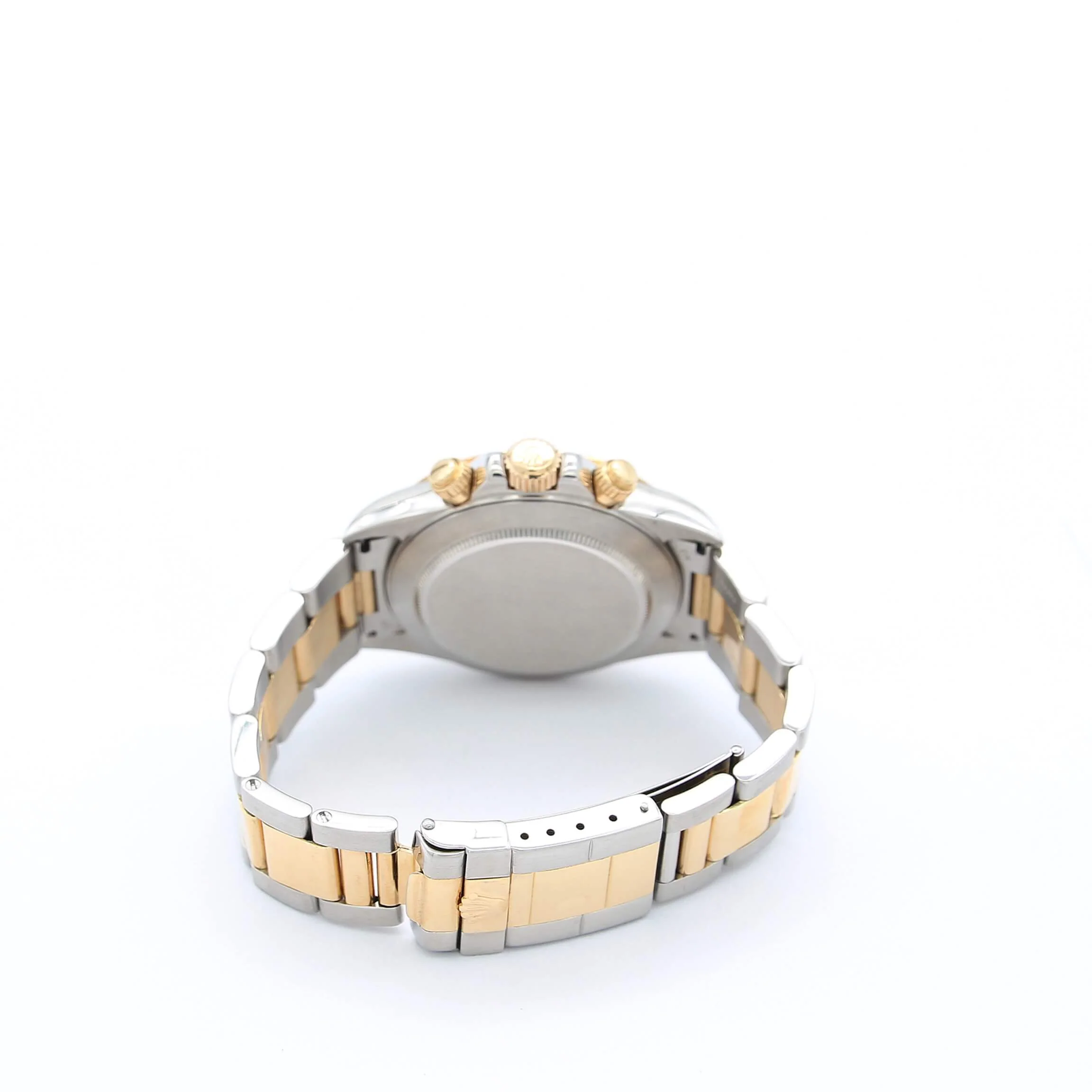 Rolex Daytona ref. 16523 Steel and Gold White Dial with Diamonds Oyster Bracelet - Full Set - Image 5
