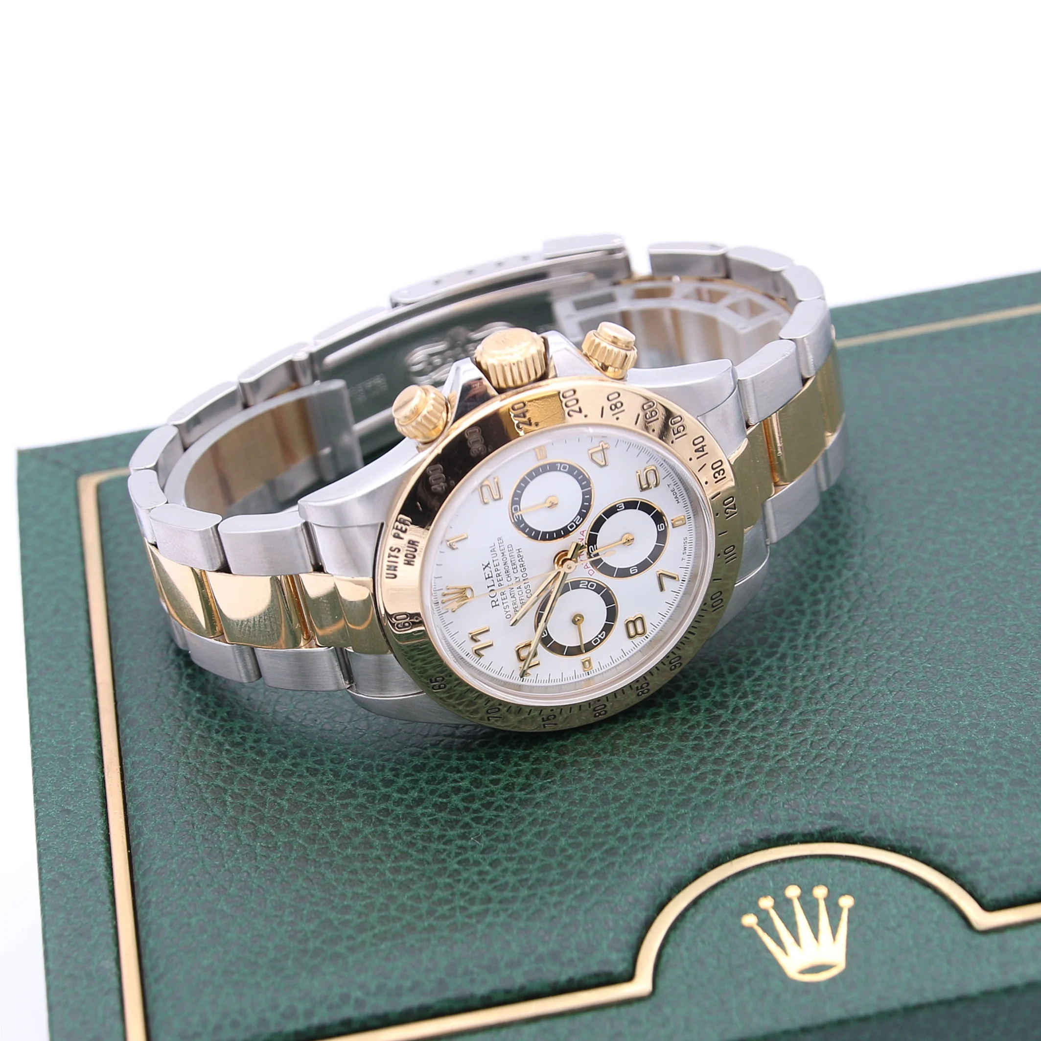 Rolex Daytona ref. 16523 White Arabic Dial Oyster Bracelet - Image 3