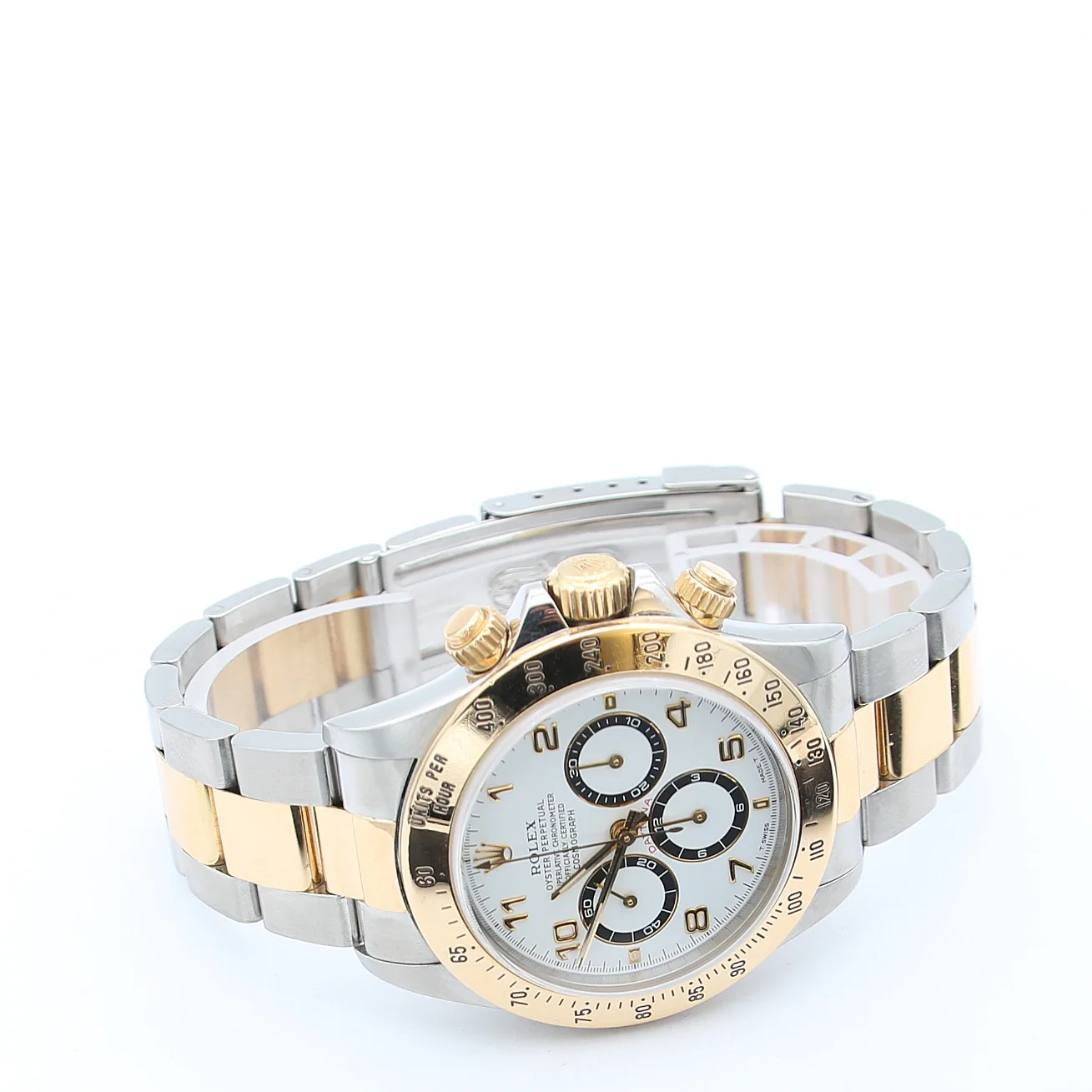 Rolex Daytona ref. 16523 White Arabic Dial Oyster Bracelet - Image 6